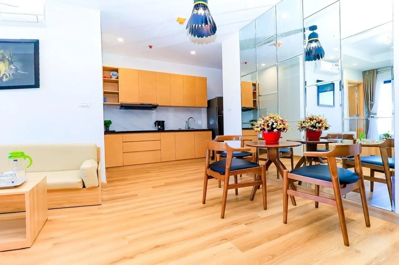 Living room in TMS Quy Nhơn Sea View