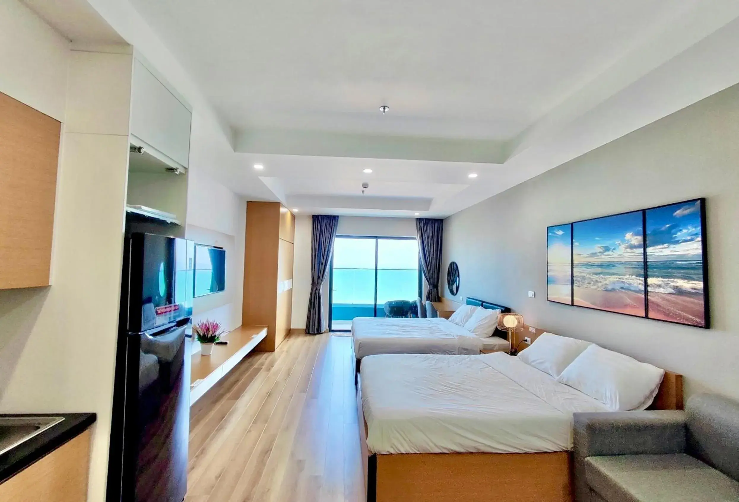 Bedroom, Bed in TMS Quy Nhơn Sea View Bedroom, Bed in TMS Quy Nhơn Sea View