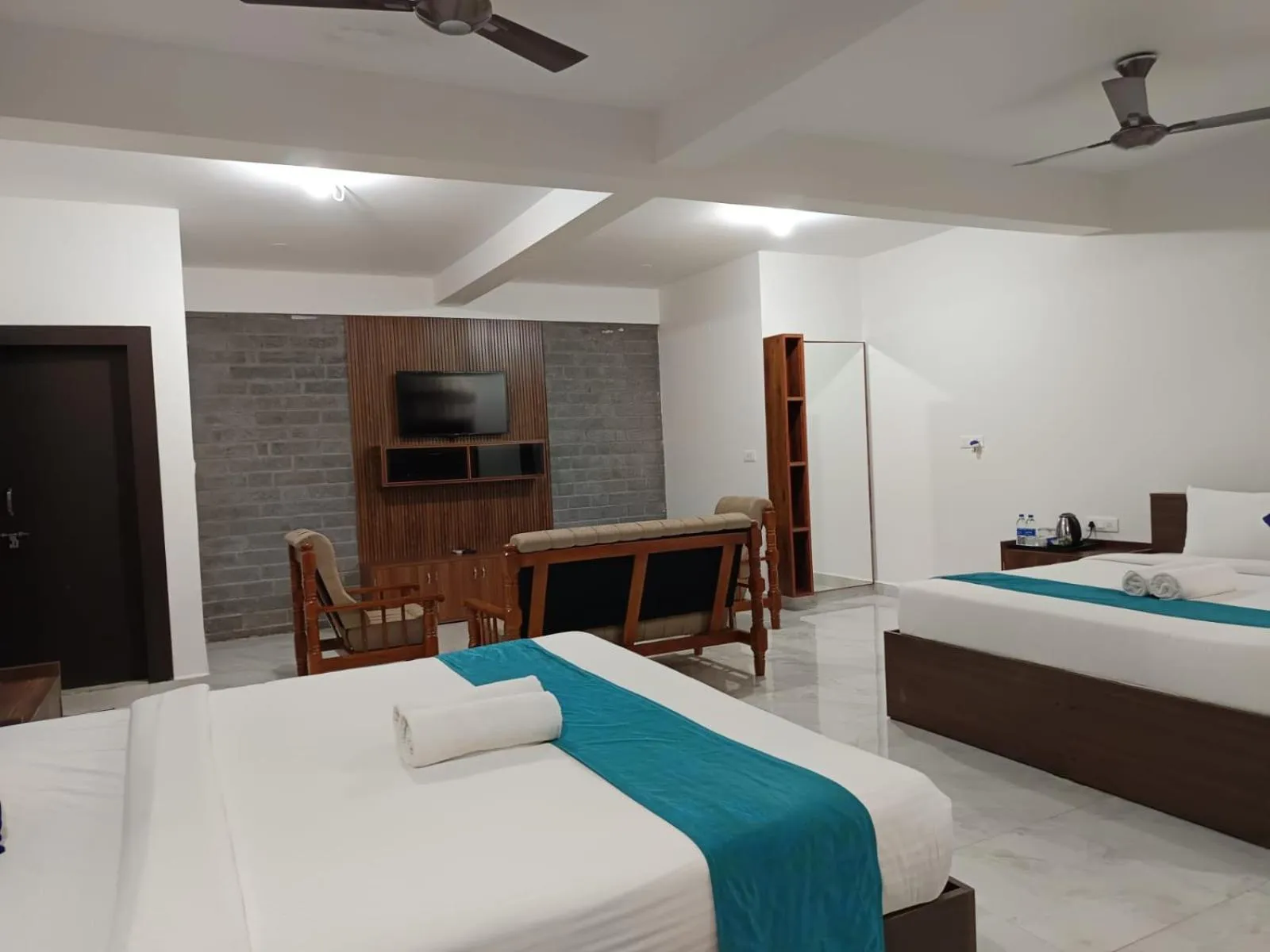 Bed in Jungle Hill Resort Coorg