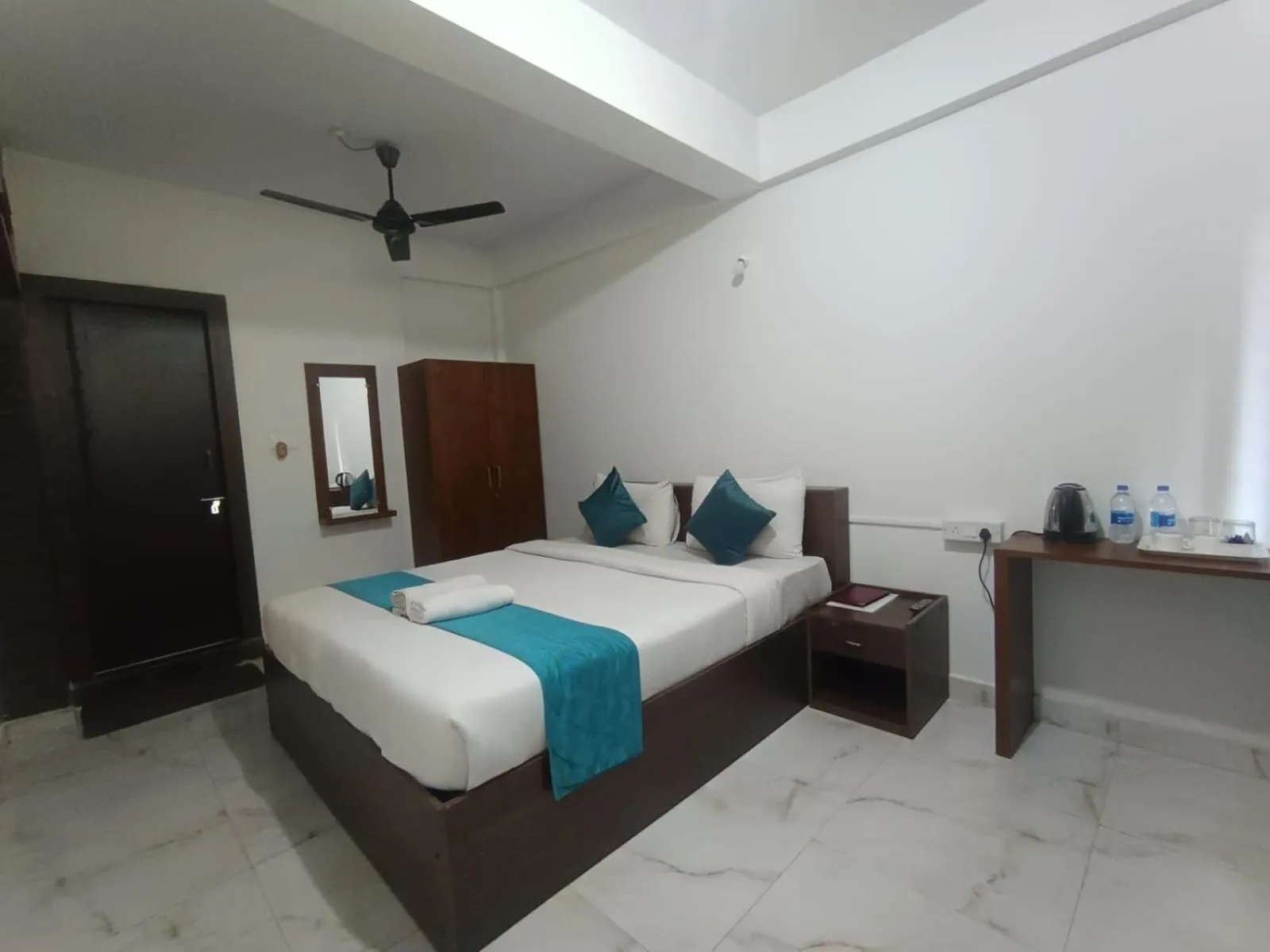 Bed in Jungle Hill Resort Coorg