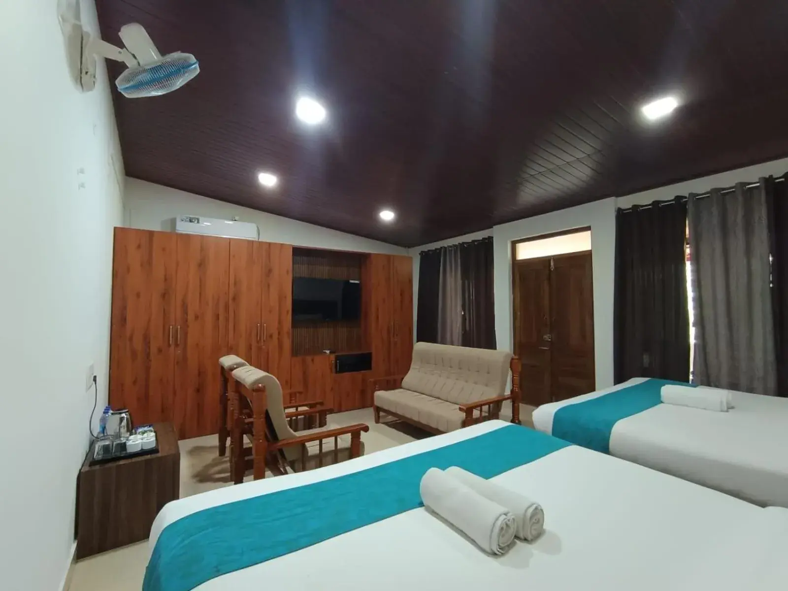 Bed in Jungle Hill Resort Coorg Bed in Jungle Hill Resort Coorg