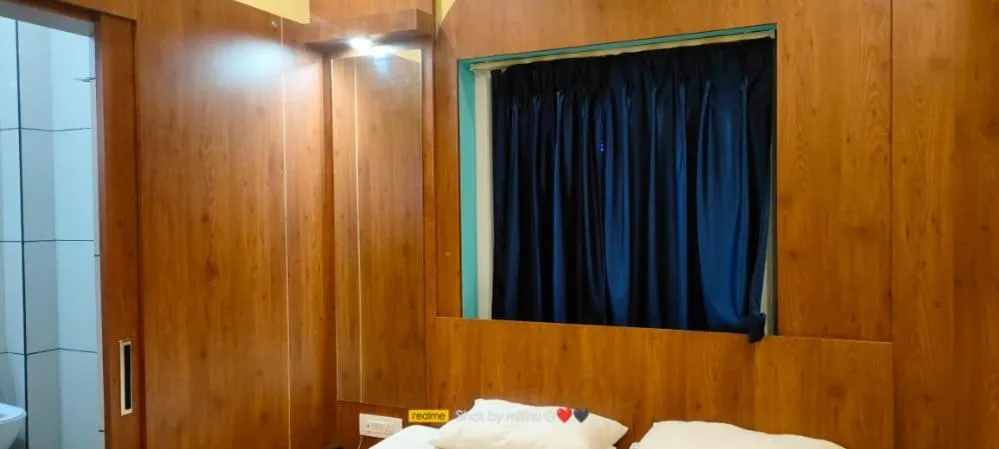 Bed in Hotel Bharati