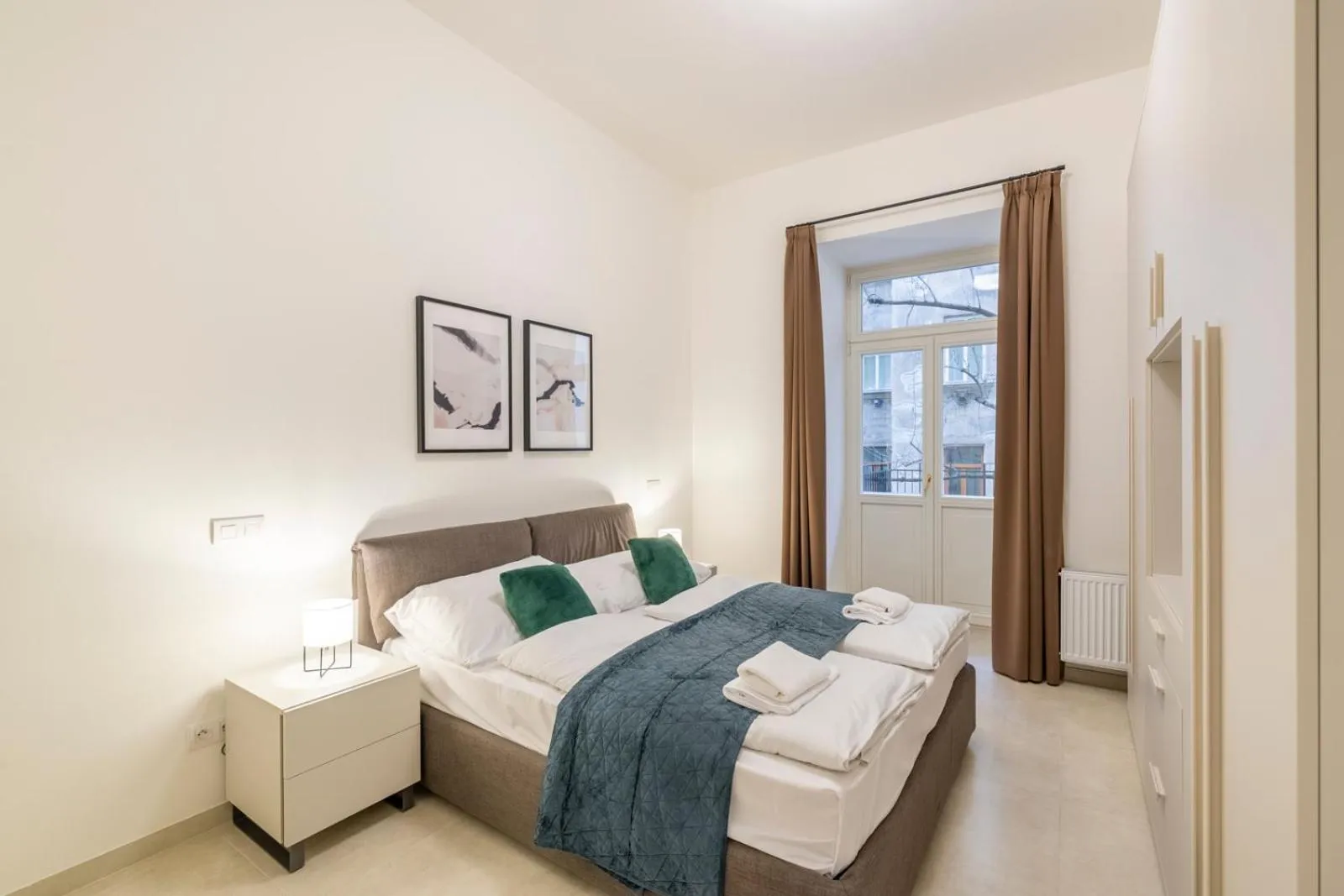 Bed in Petrin Tower Residence