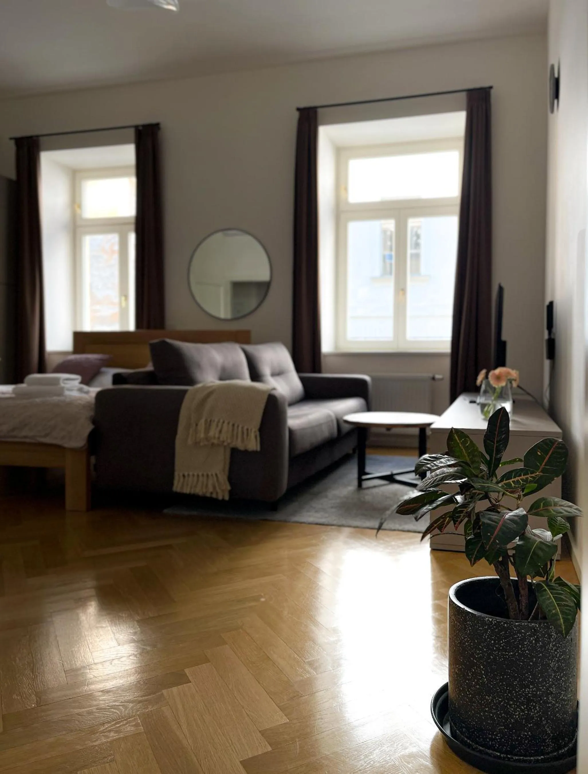 Bed in Petrin Tower Residence