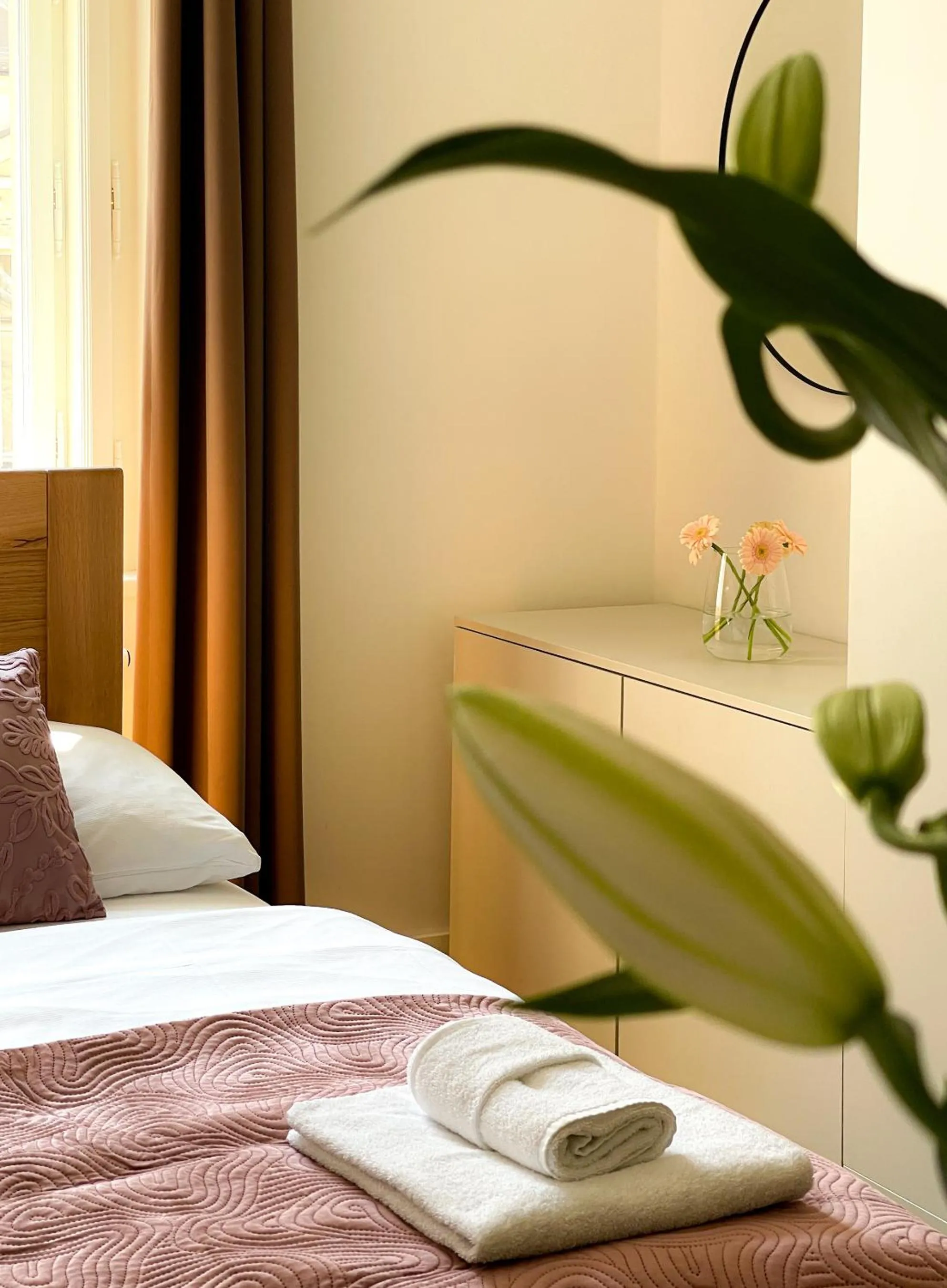 Bed in Petrin Tower Residence