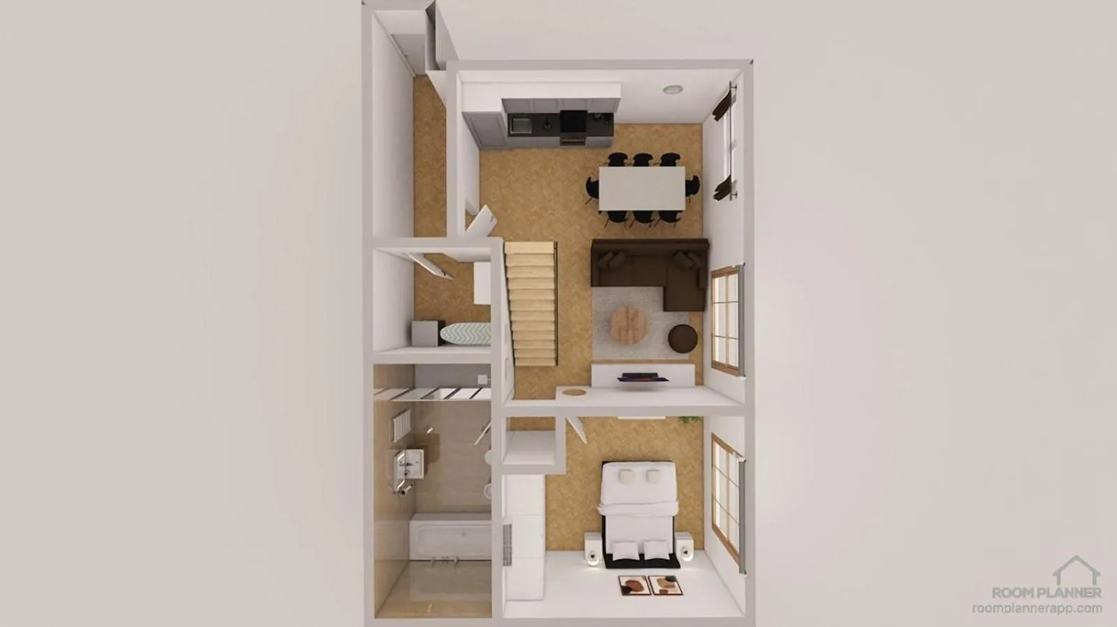 Floor plan in Petrin Tower Residence