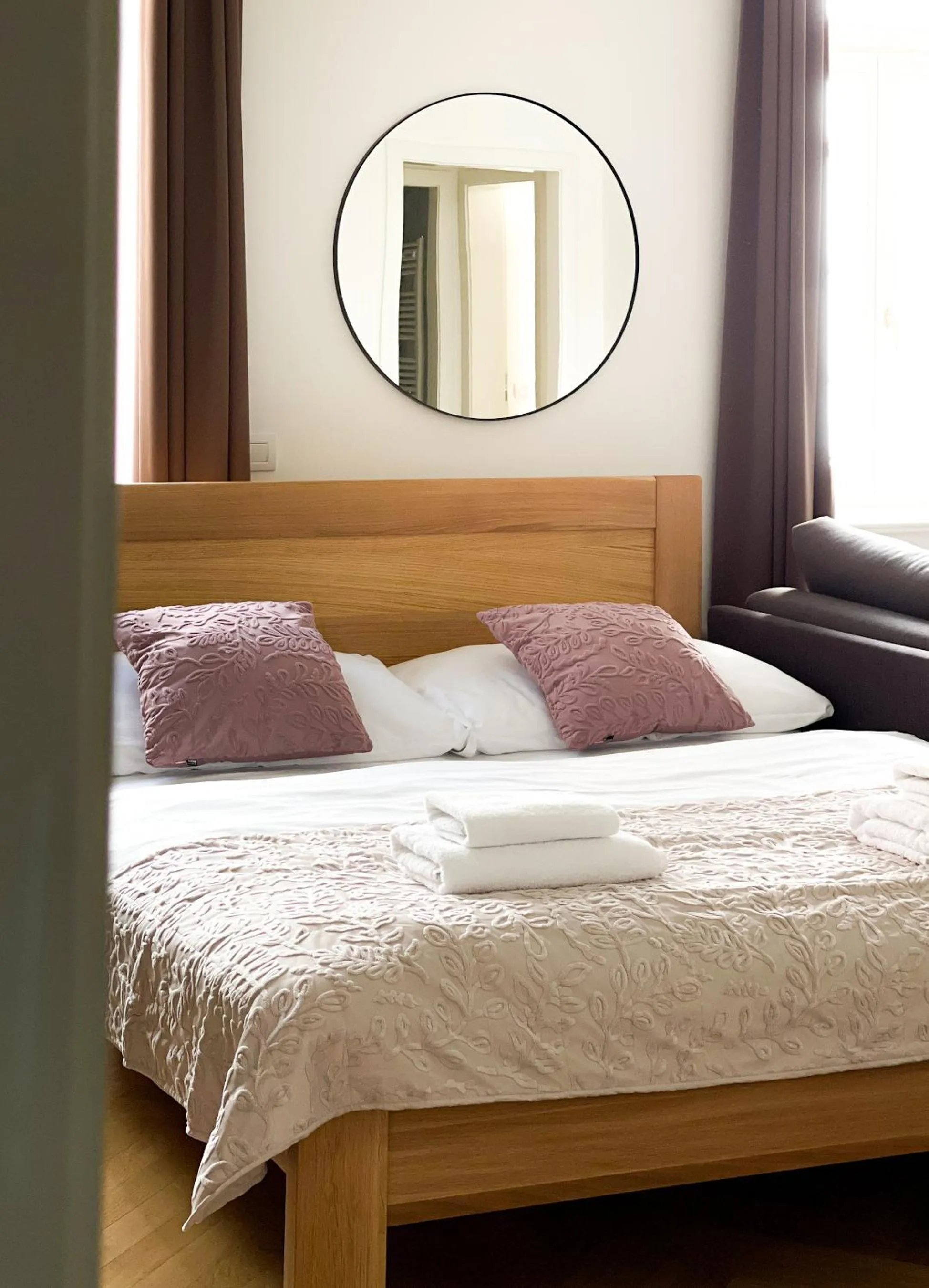 Bed in Petrin Tower Residence