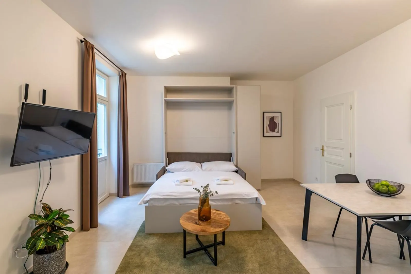 Bed in Petrin Tower Residence