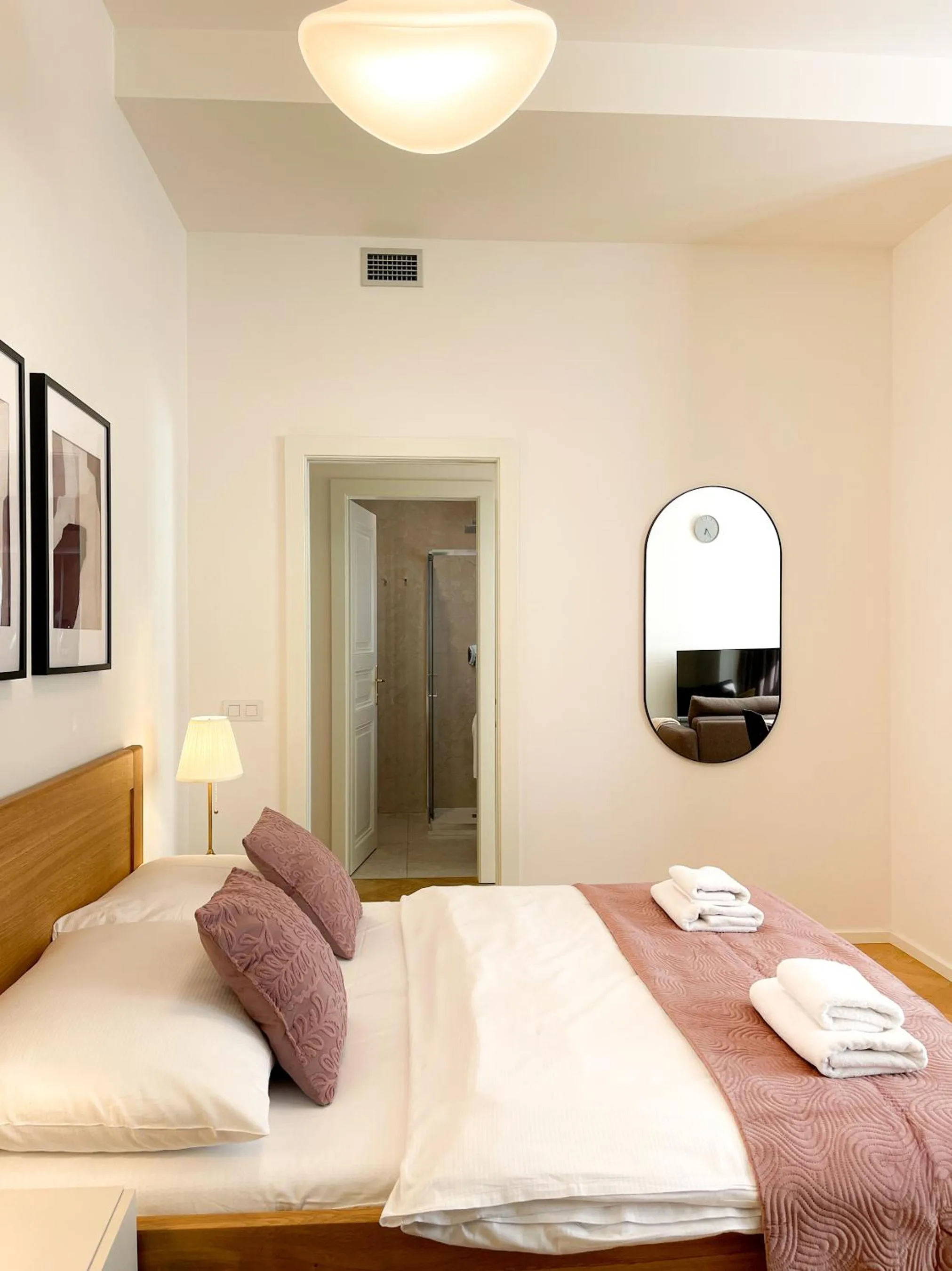 Bed in Petrin Tower Residence