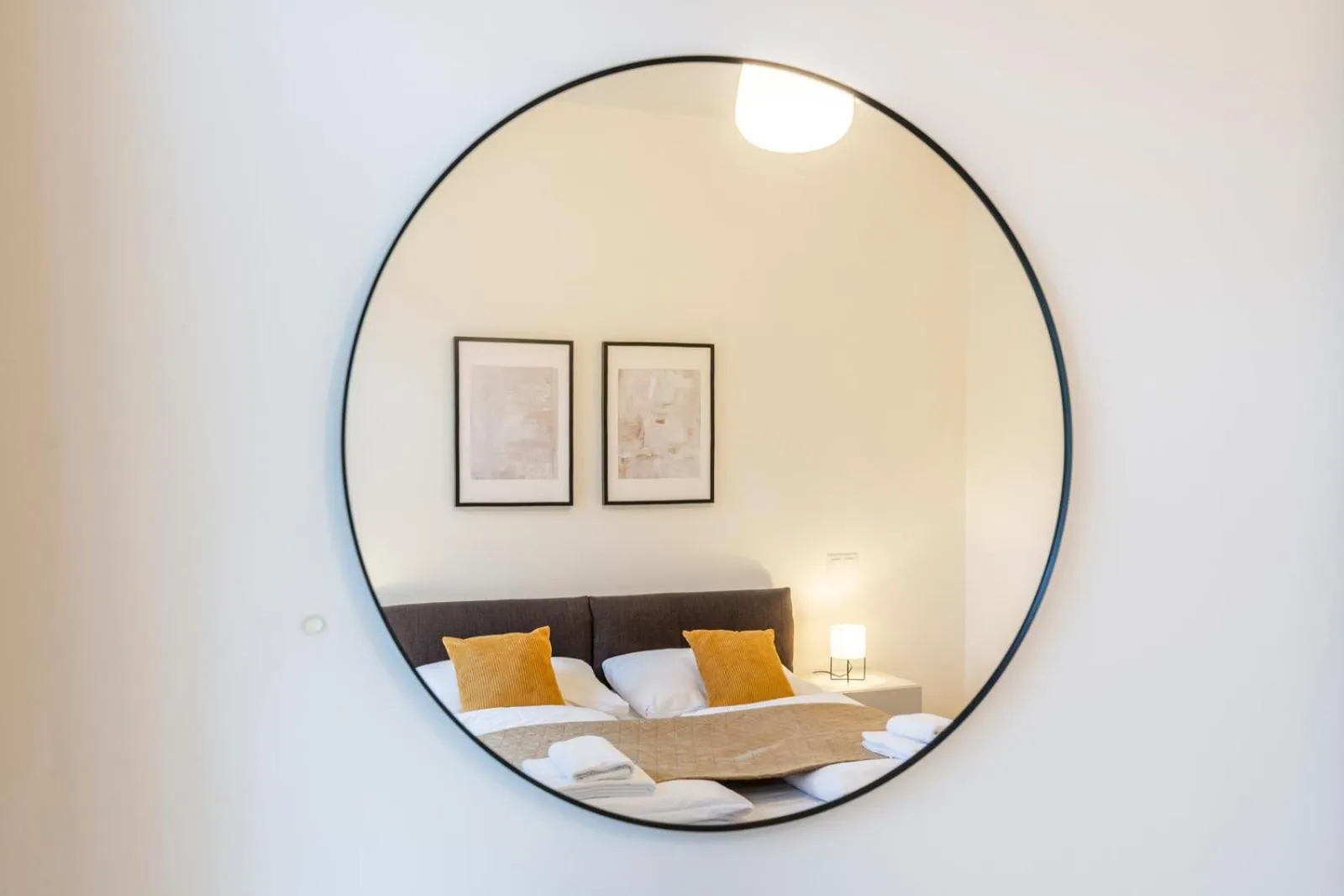 Bed in Petrin Tower Residence