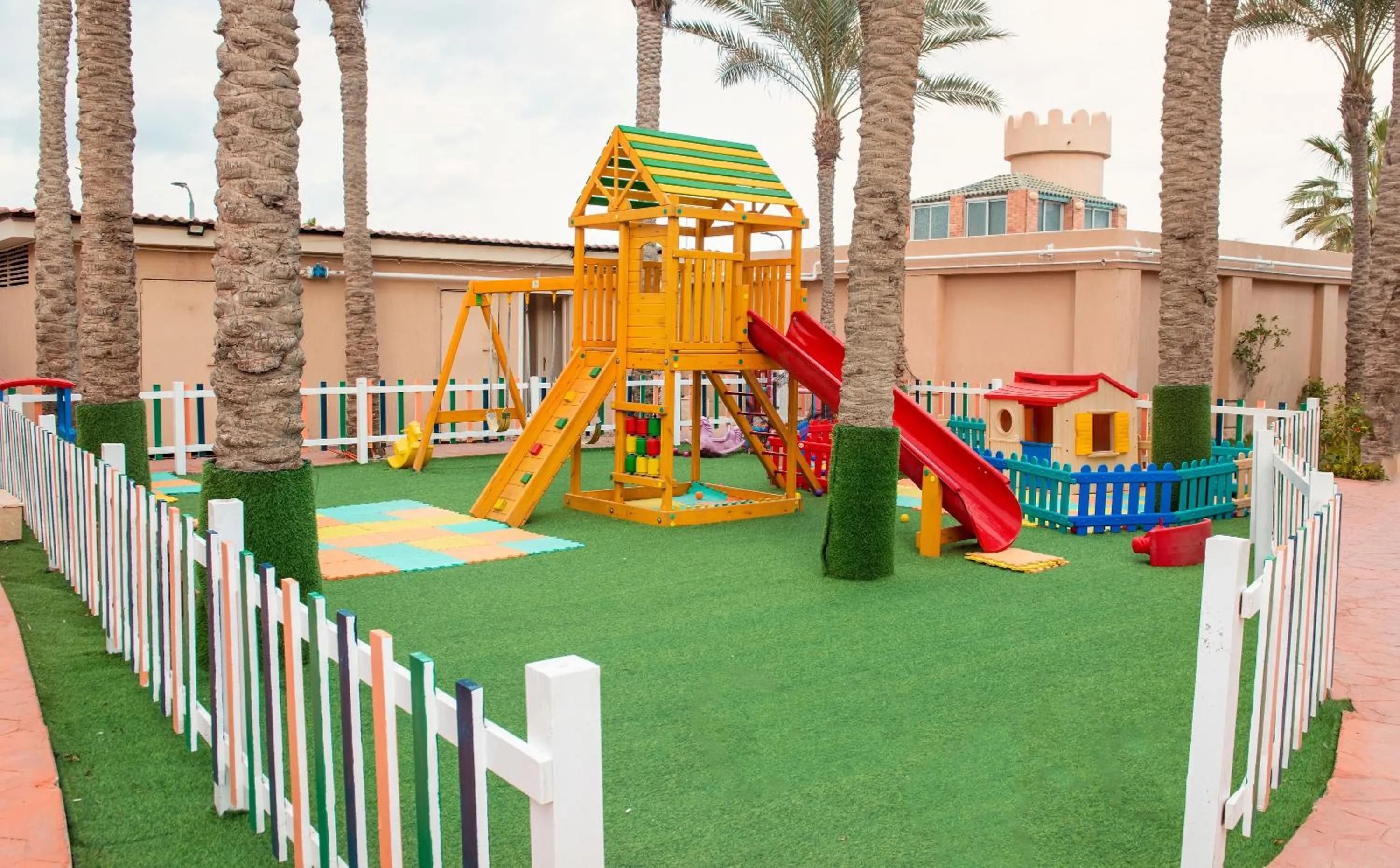 Children play ground in Marom Port Said Resort & Beach