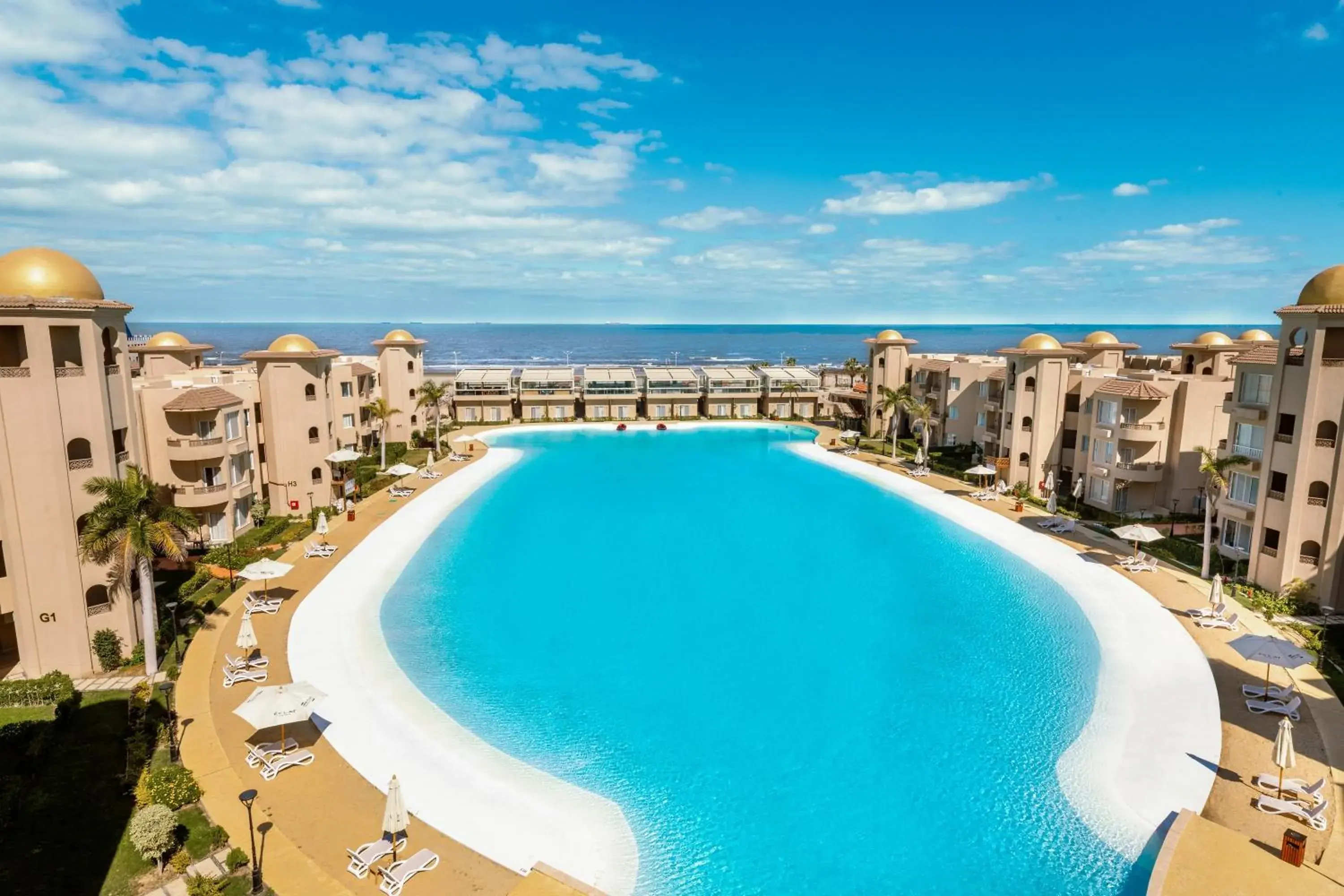 Lake view in Marom Port Said Resort & Beach Lake view in Marom Port Said Resort & Beach