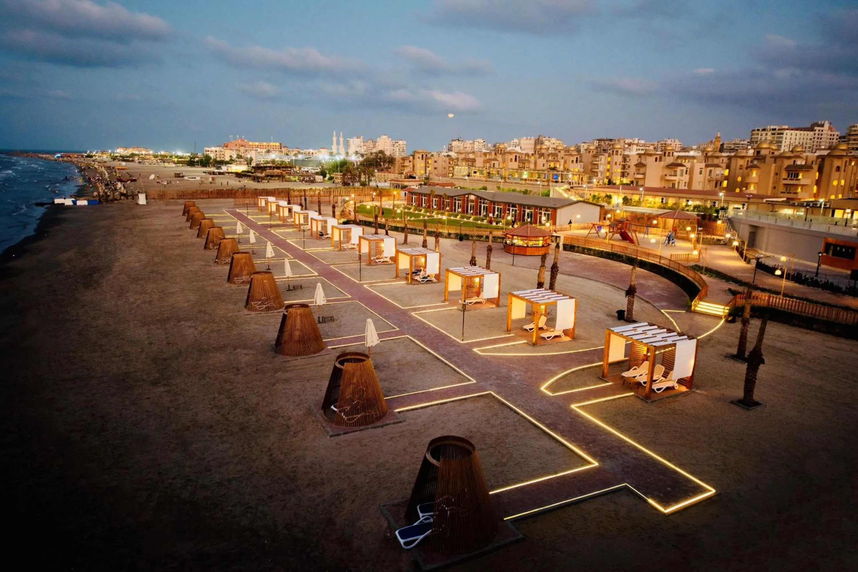 Beach in Marom Port Said Resort & Beach