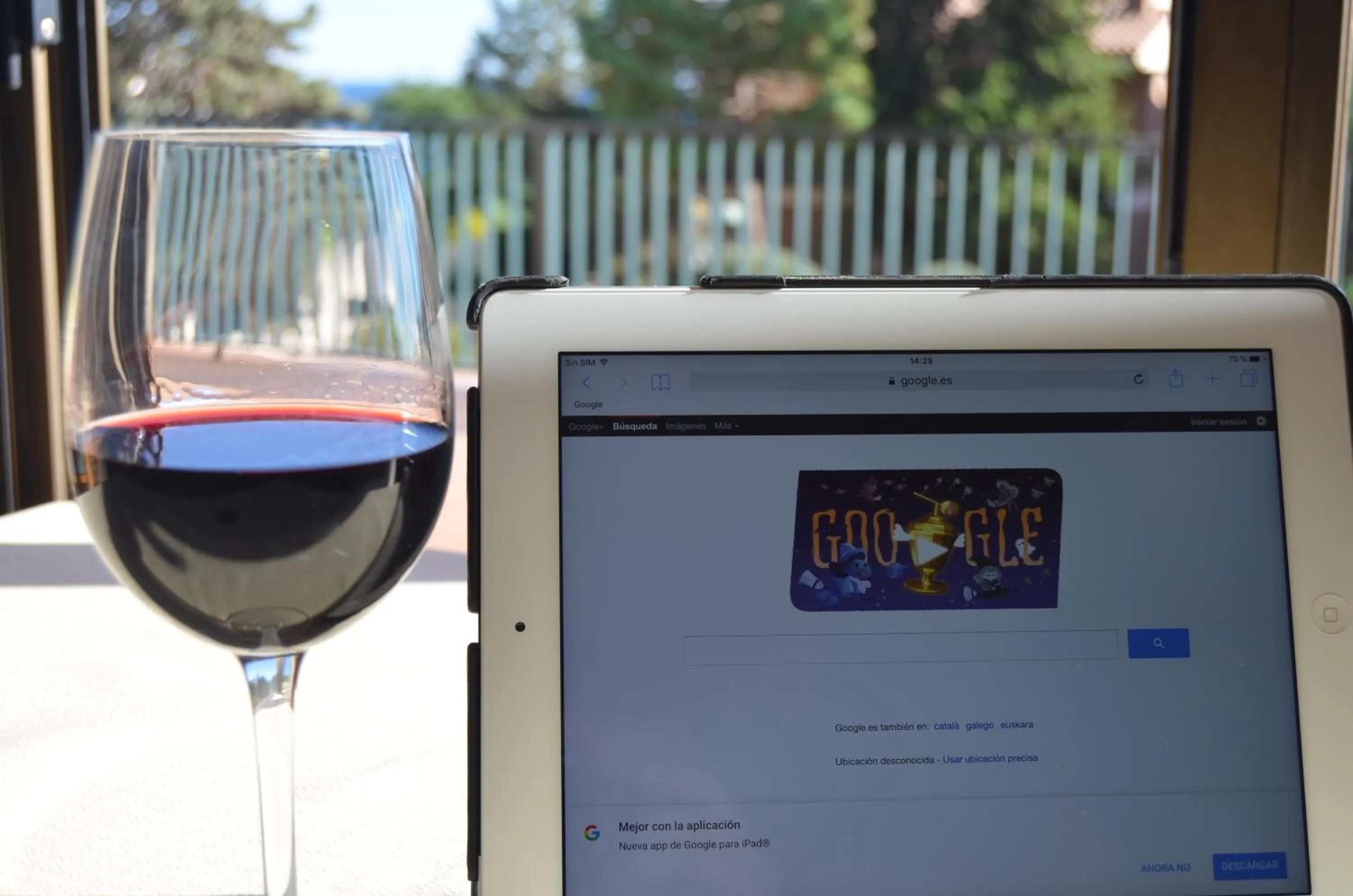 Seating area in Hotel Sant Jordi