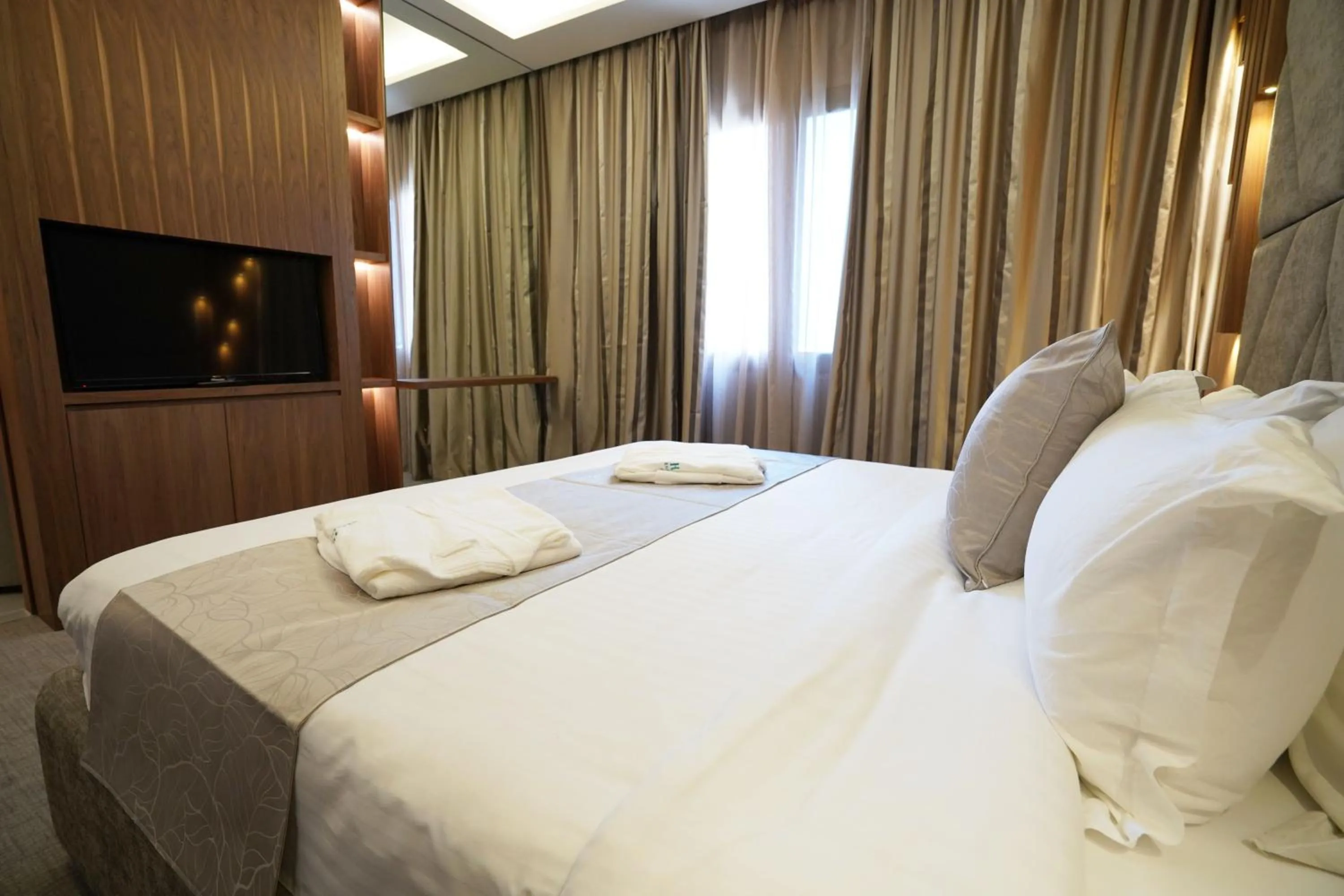 Bedroom, Bed in Heaven Prestige Hotel