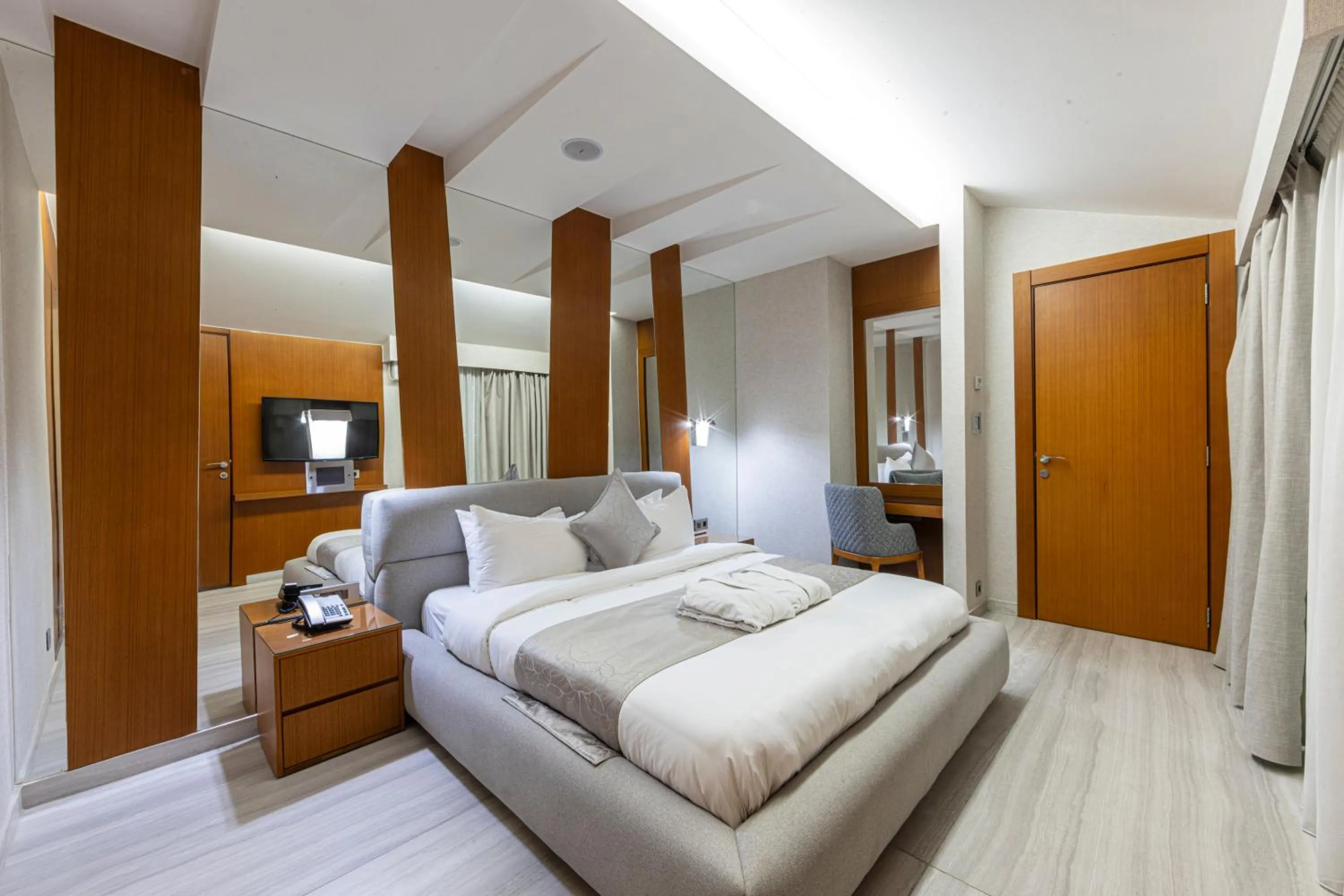 Bedroom, Bed in Heaven Prestige Hotel