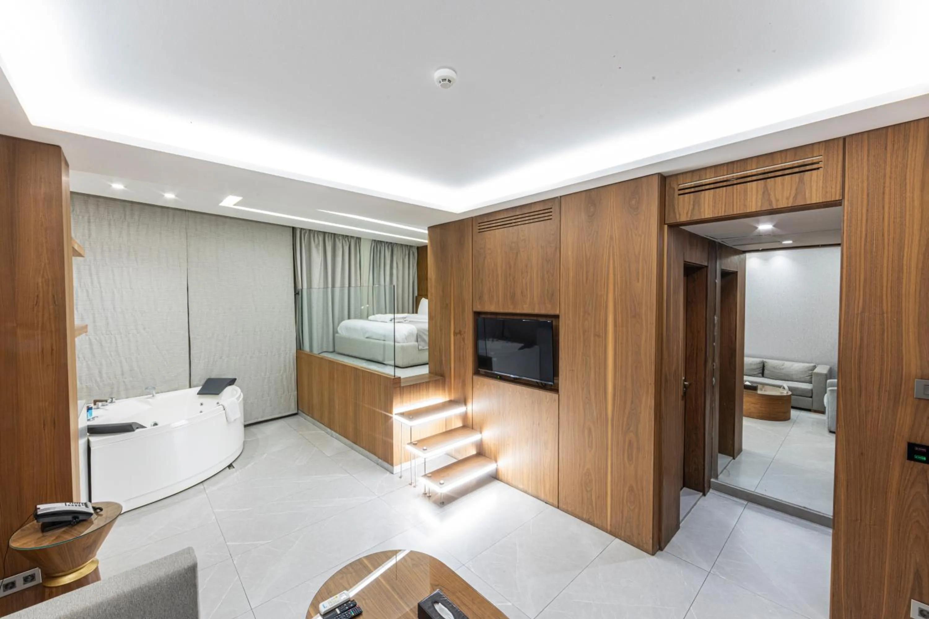 Seating area in Heaven Prestige Hotel