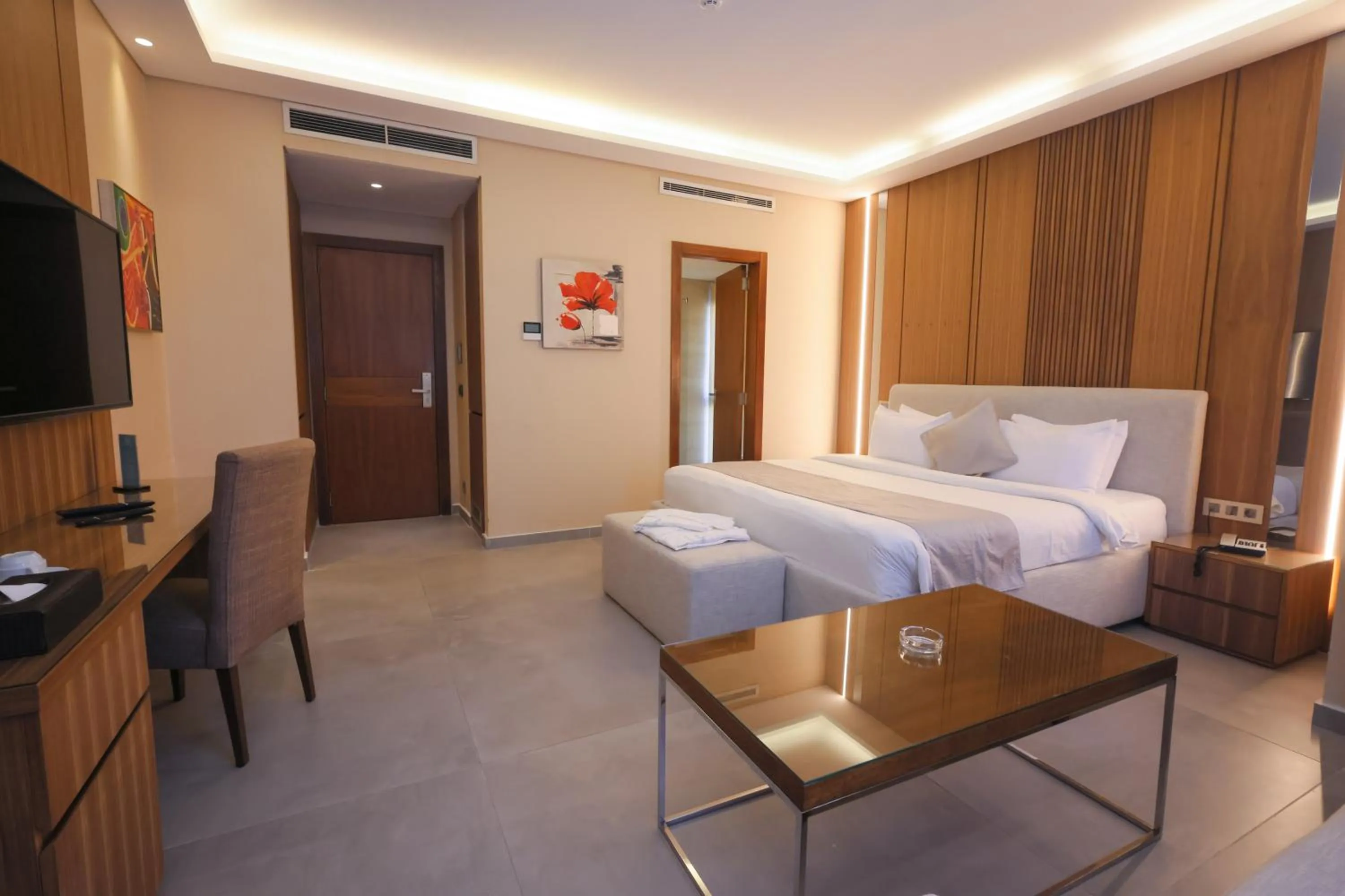 Bedroom, Bed in Heaven Prestige Hotel