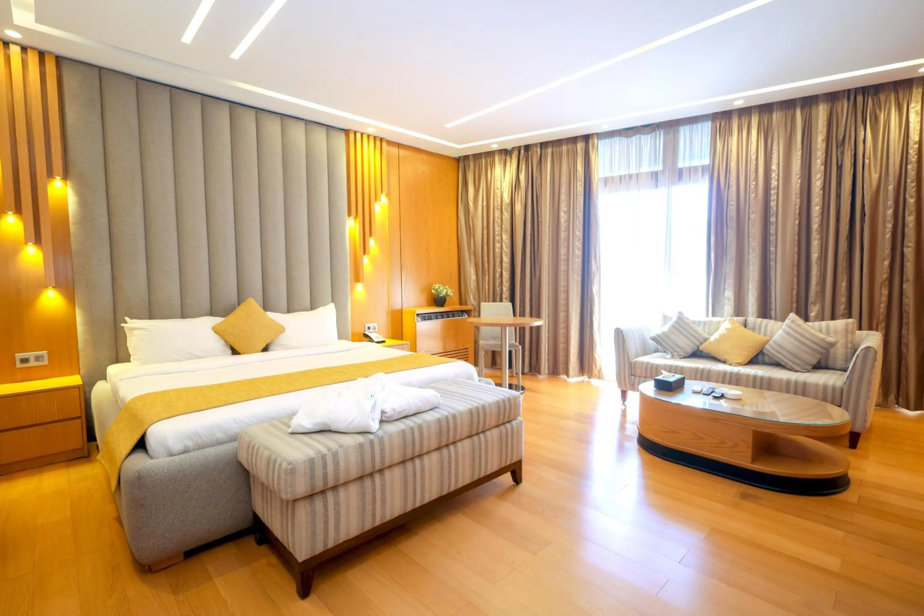 Bedroom, Bed in Heaven Prestige Hotel