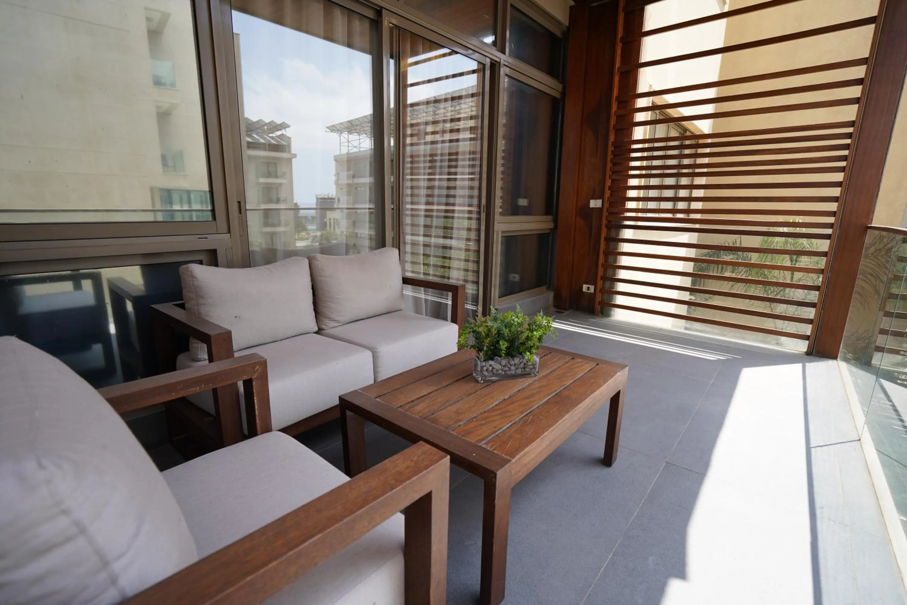 Seating area in Heaven Prestige Hotel