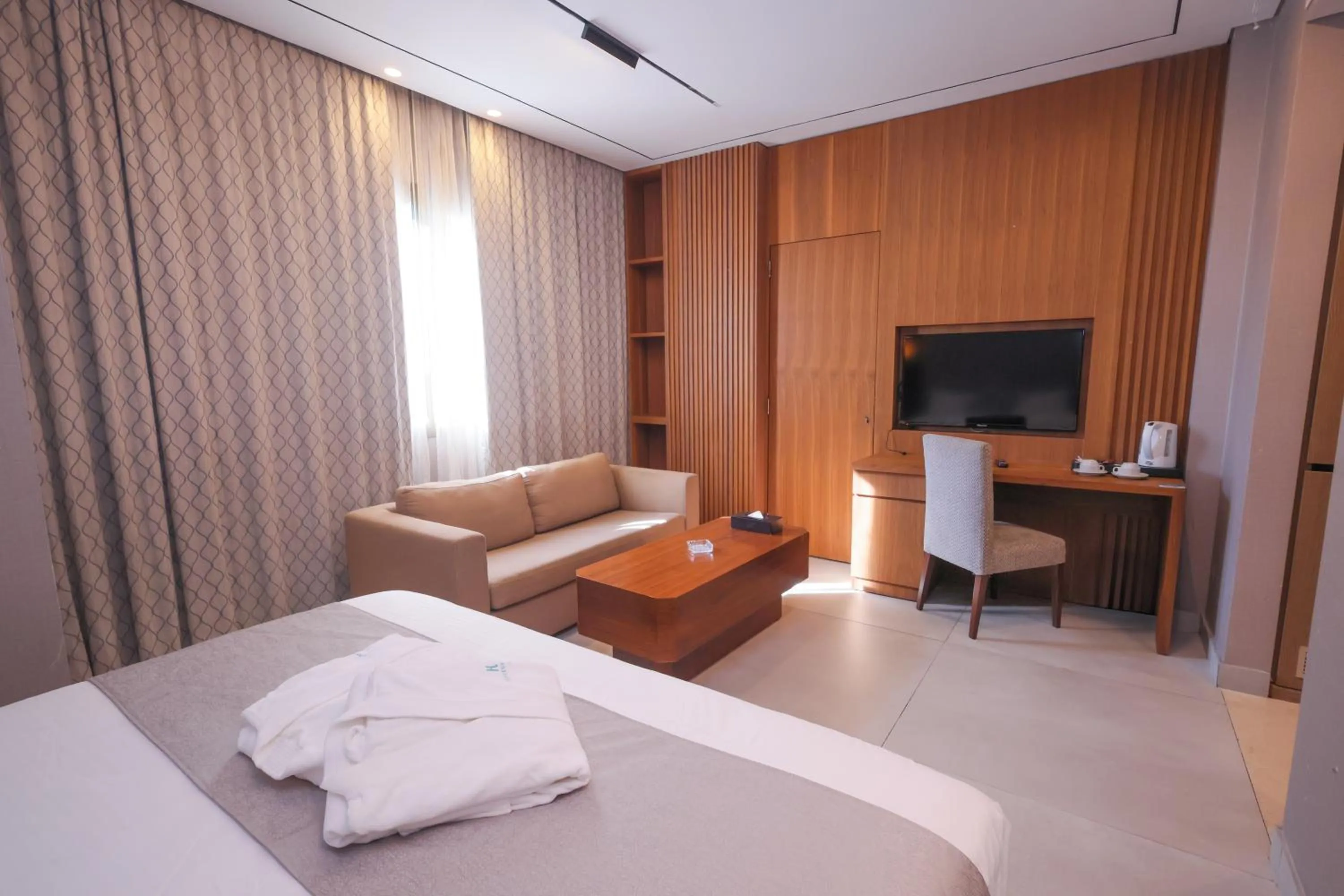 Bedroom, Bed in Heaven Prestige Hotel