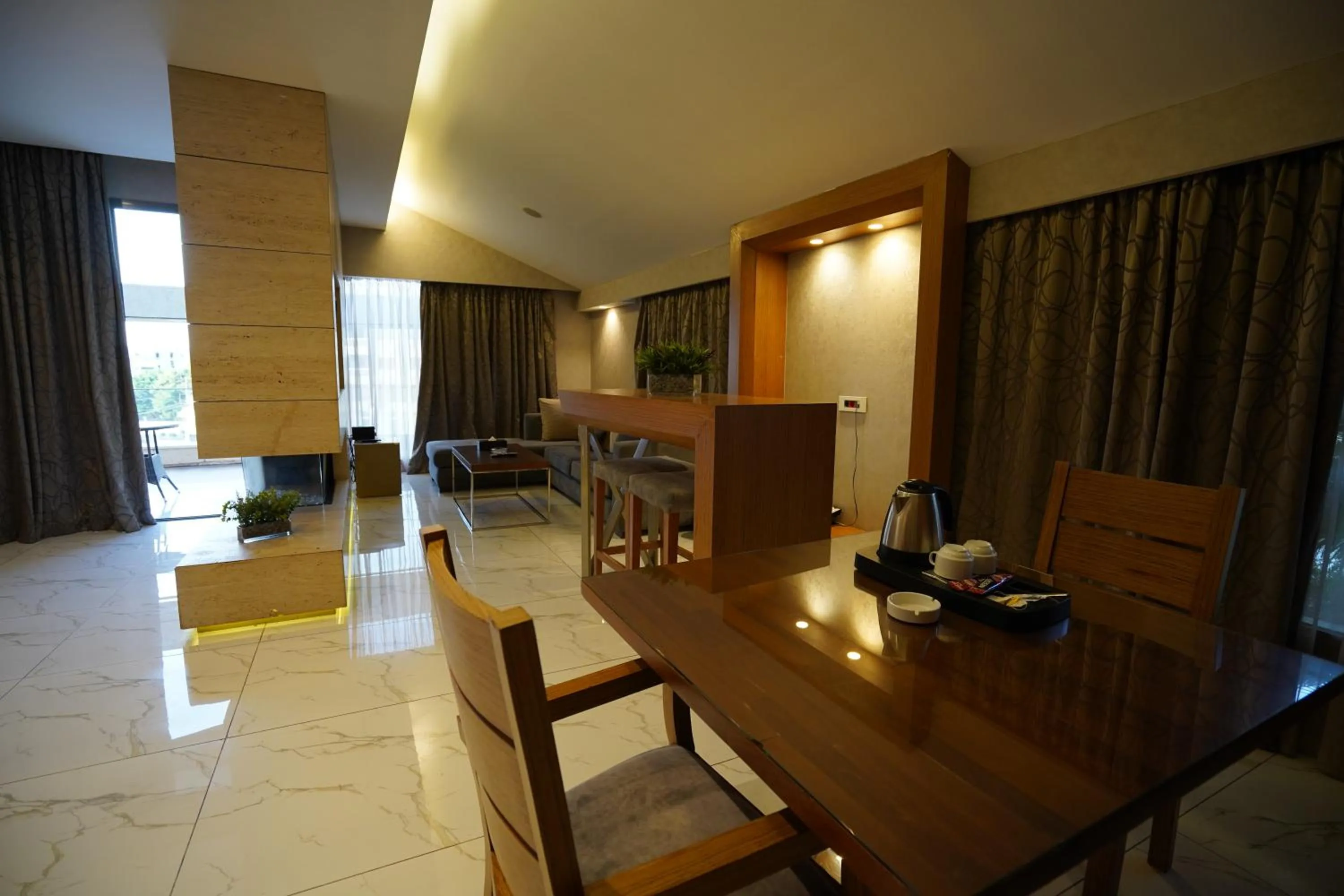 Living room in Heaven Prestige Hotel