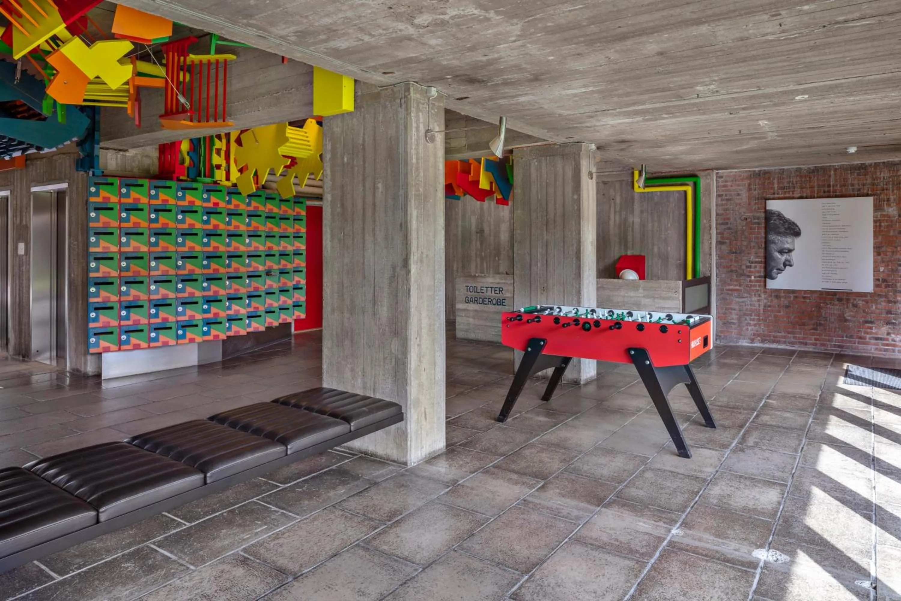 Living room in Højhuset Kulturhotel