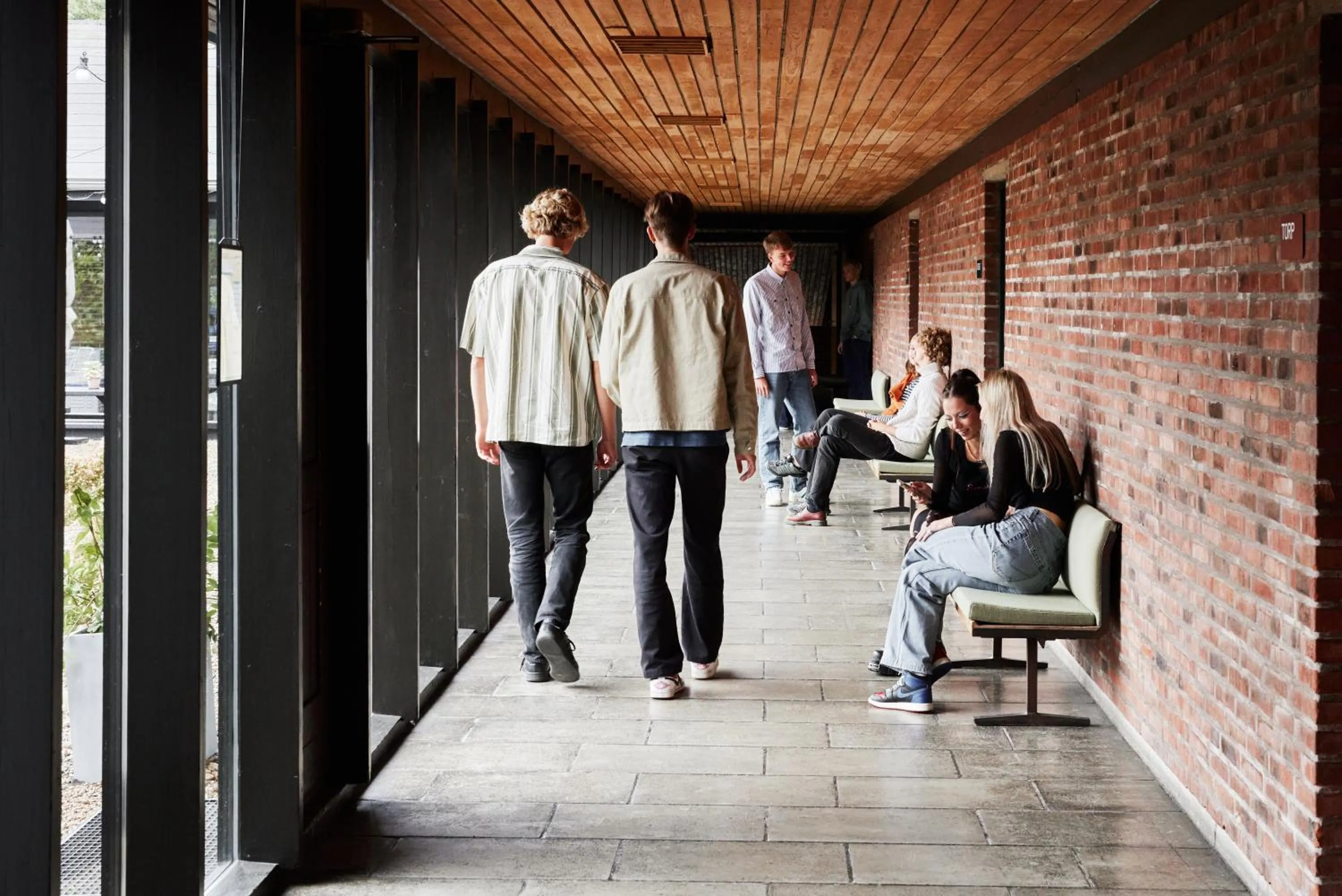 Seating area in Højhuset Kulturhotel