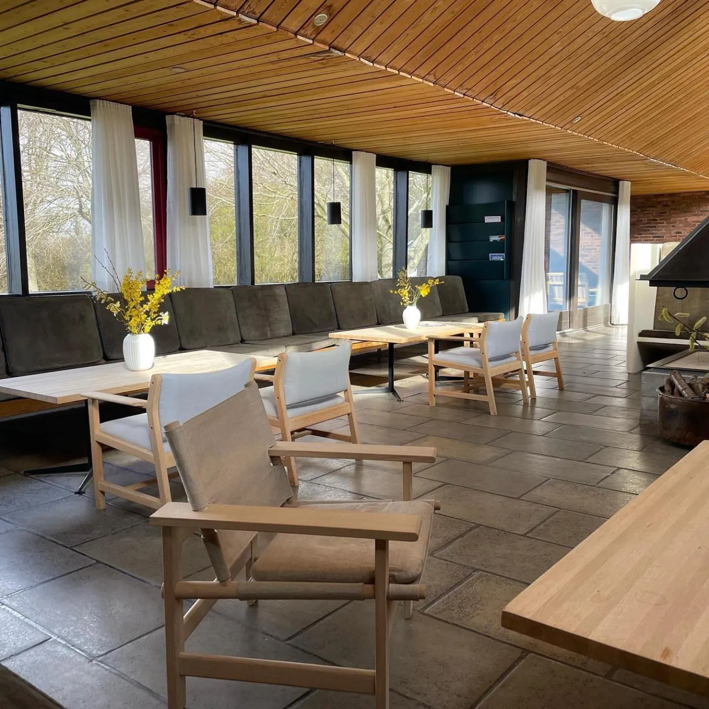 Living room in Højhuset Kulturhotel