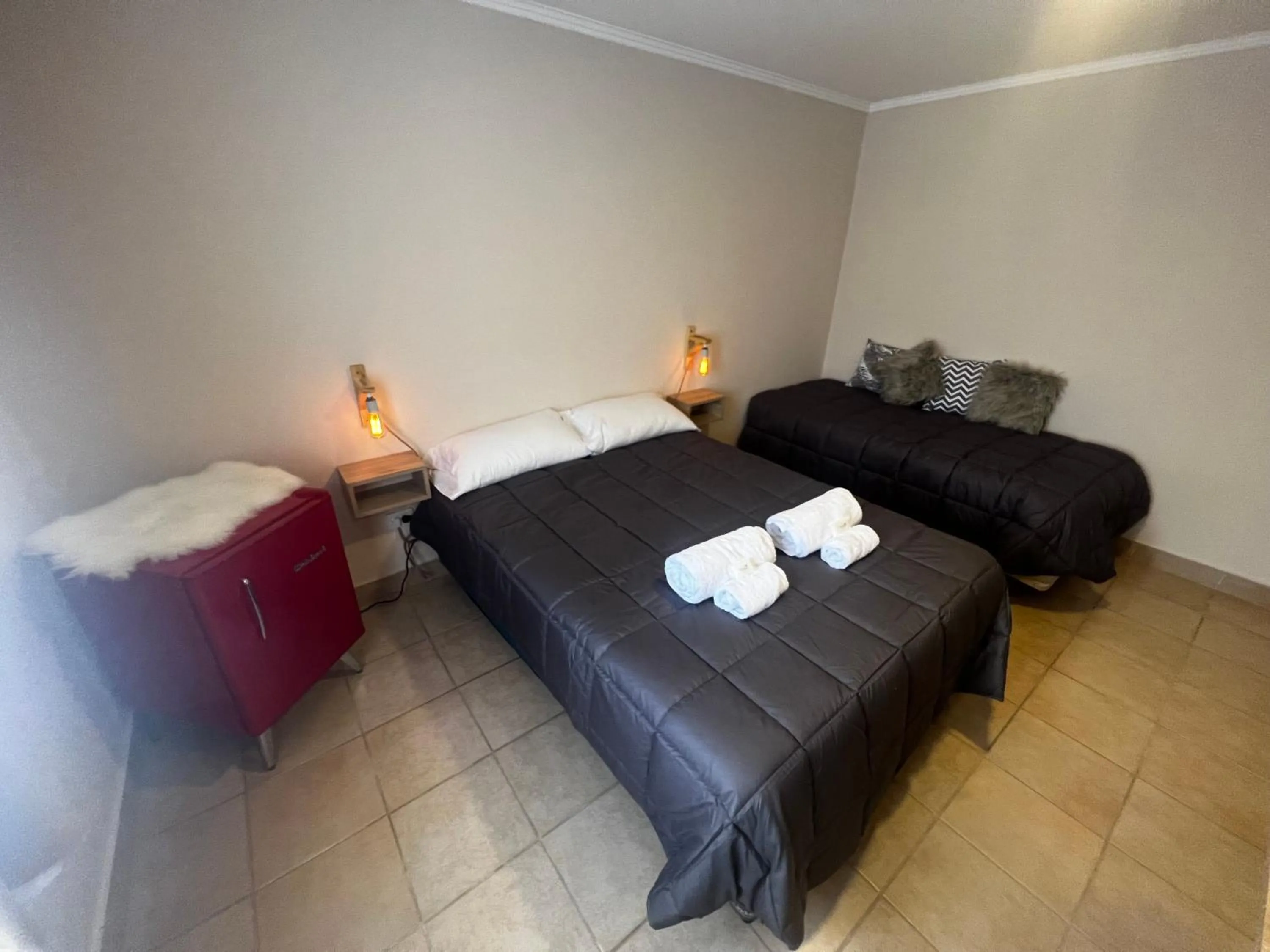 Bed in Hosteria Yamile