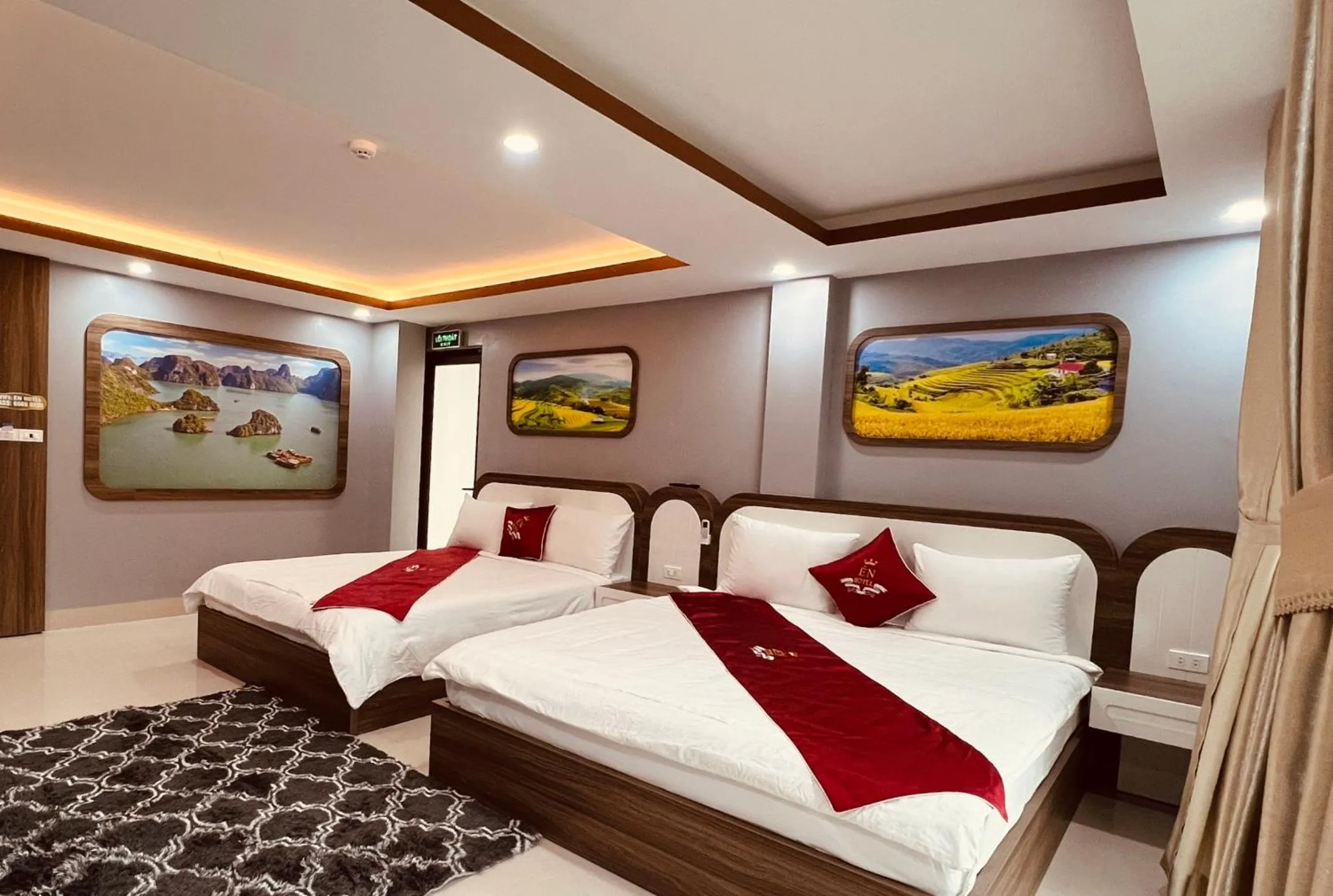 Bed in En Hotel Sapa