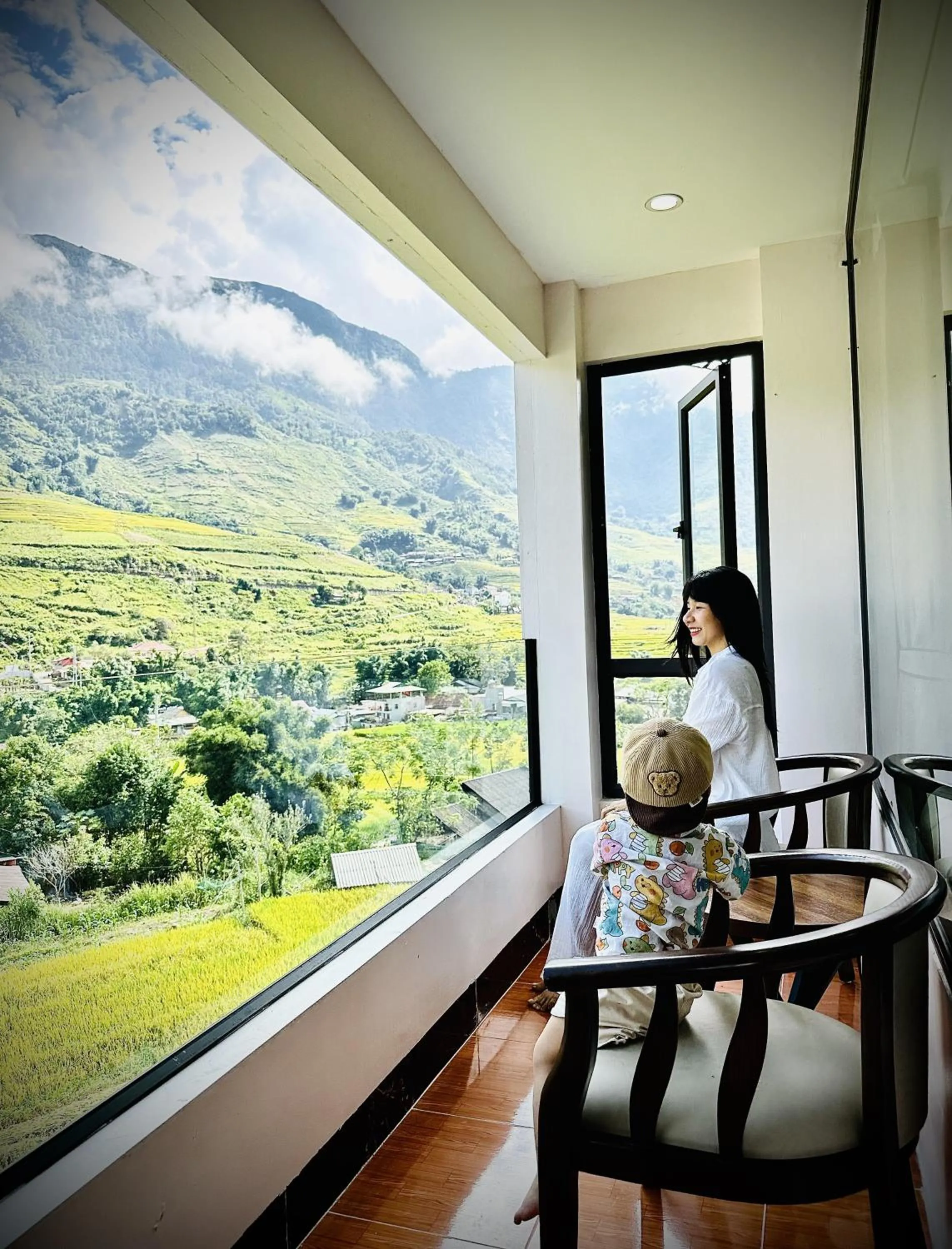 Balcony/Terrace in En Hotel Sapa