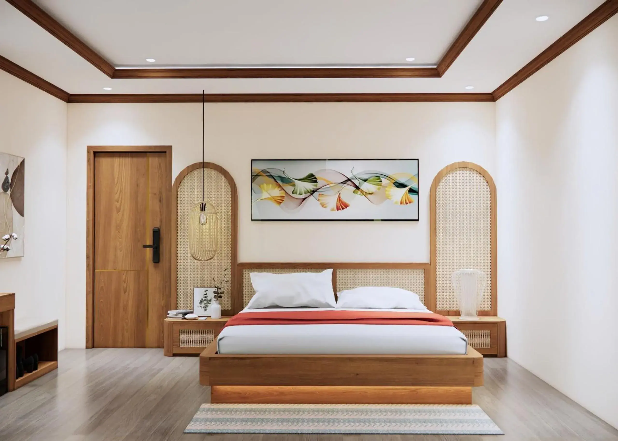 Bed in En Hotel Sapa Bed in En Hotel Sapa