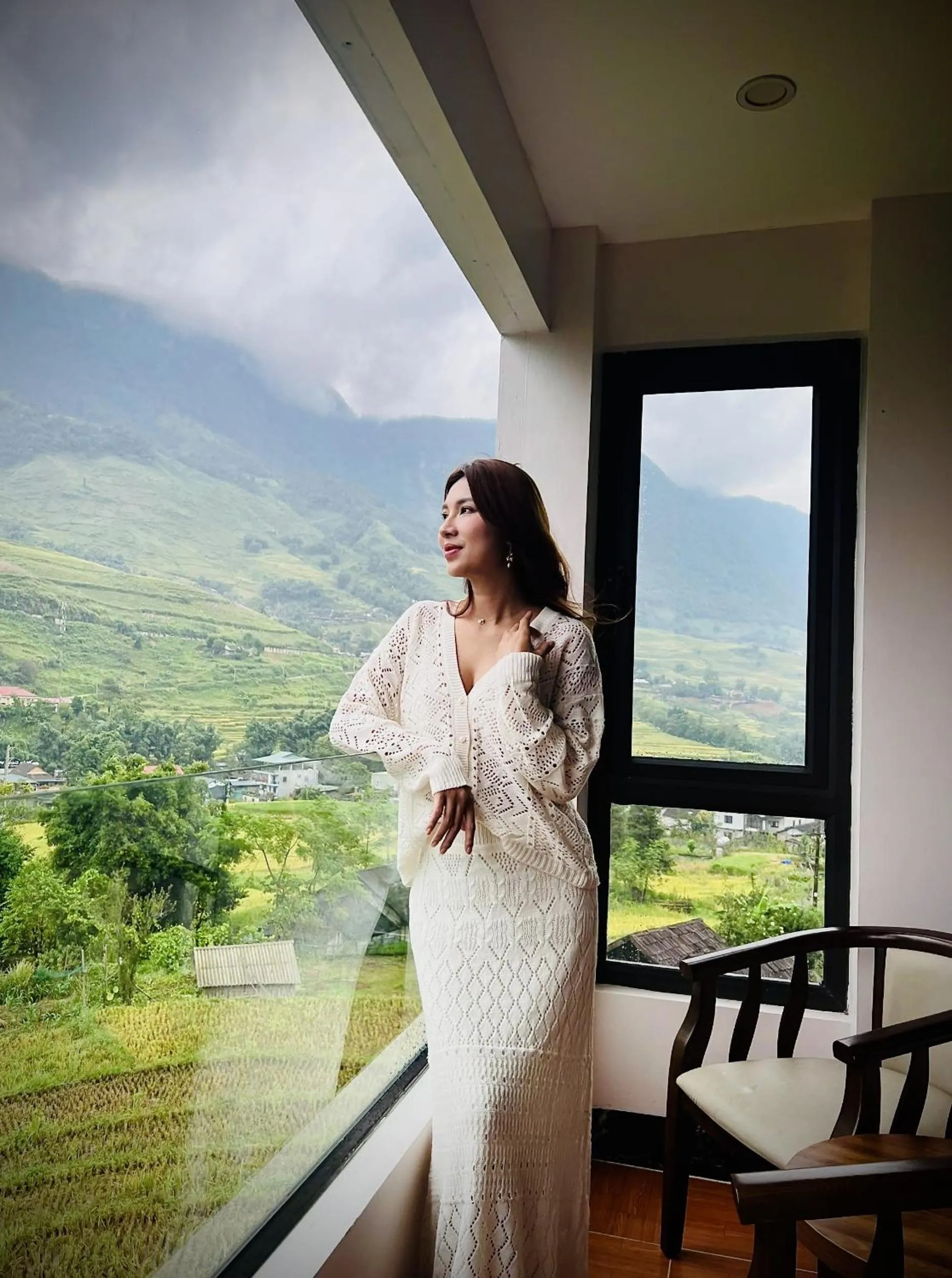 Balcony/Terrace in En Hotel Sapa