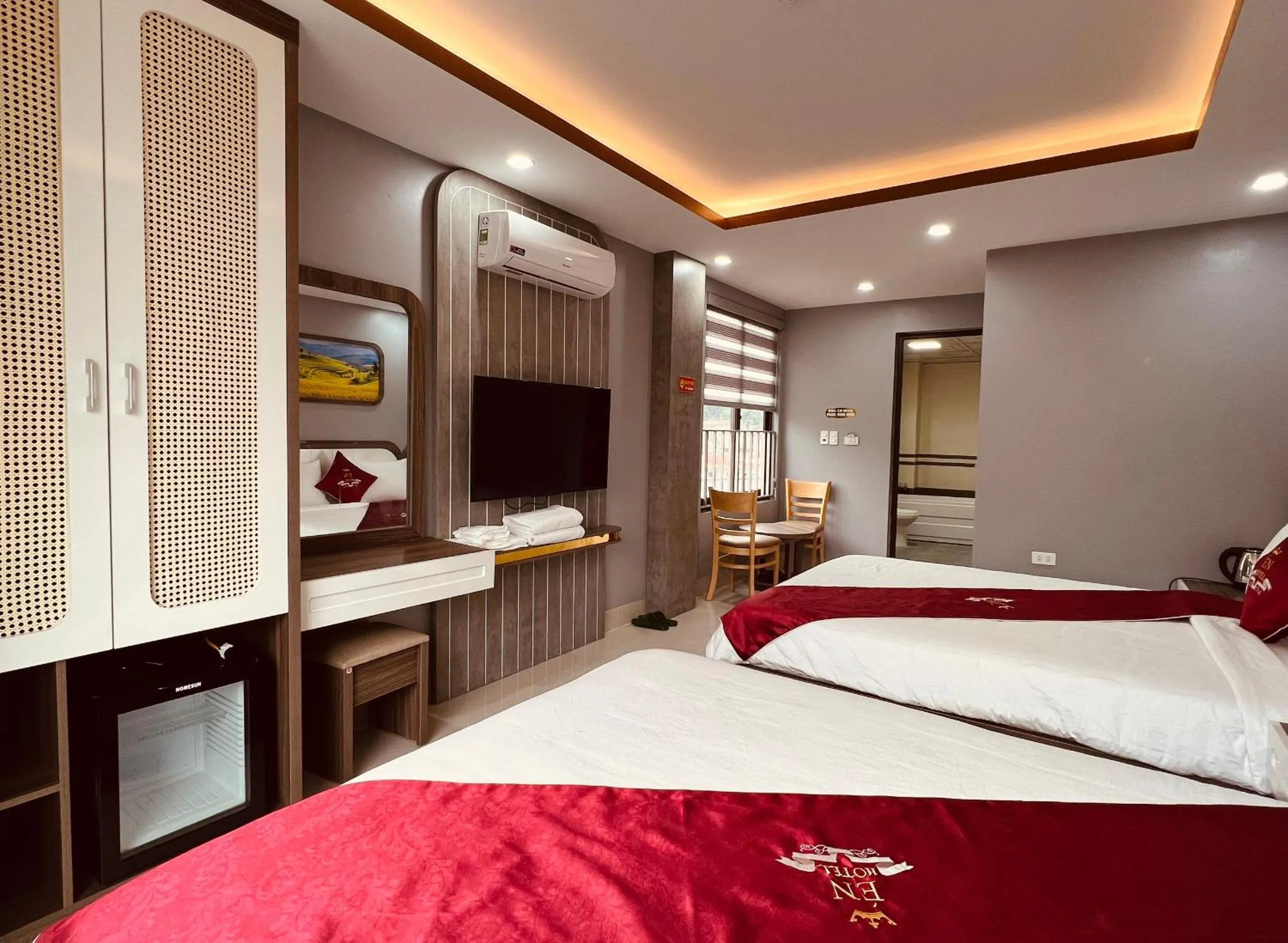 Bed in En Hotel Sapa