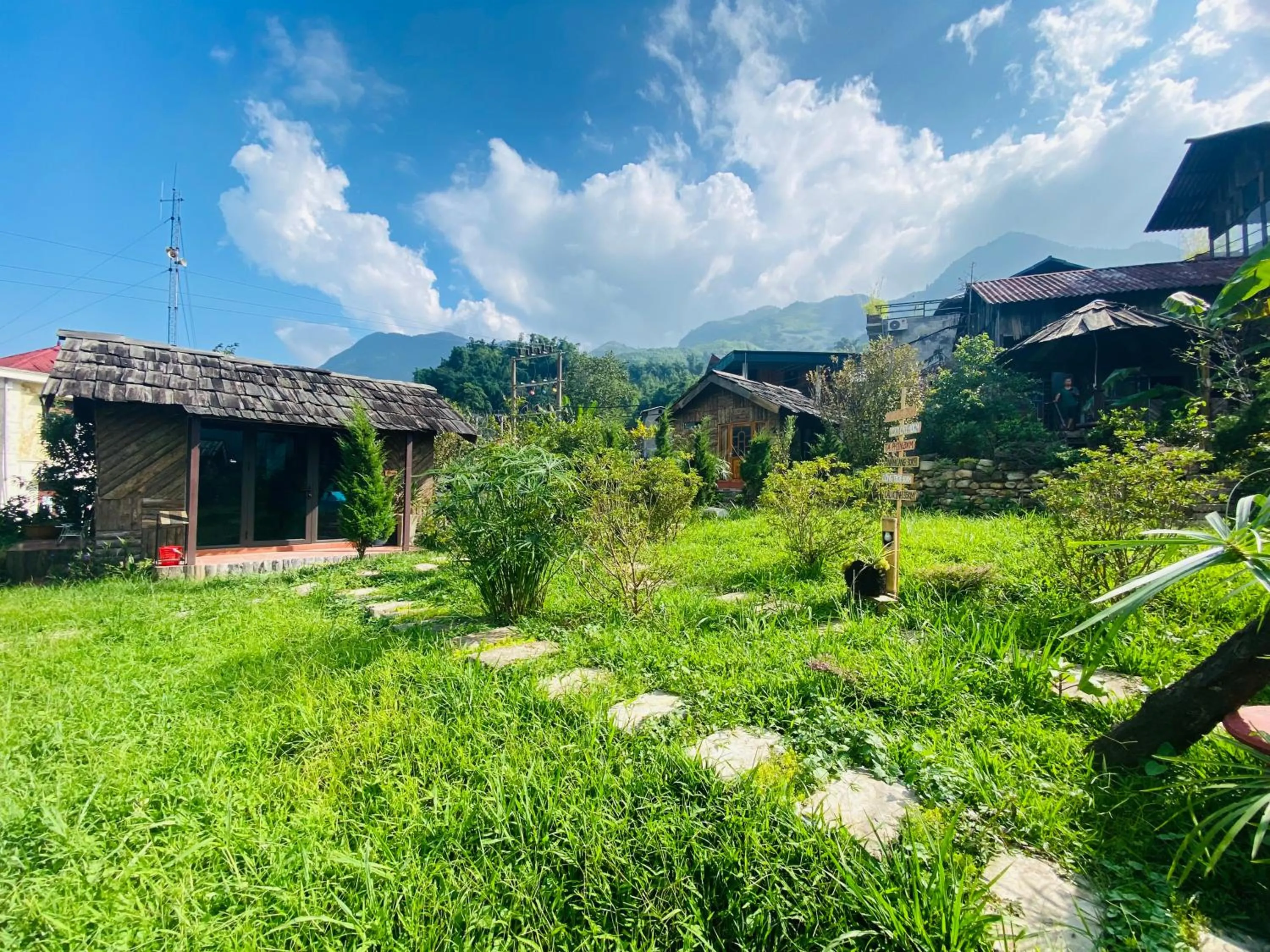 Garden in En Hotel Sapa