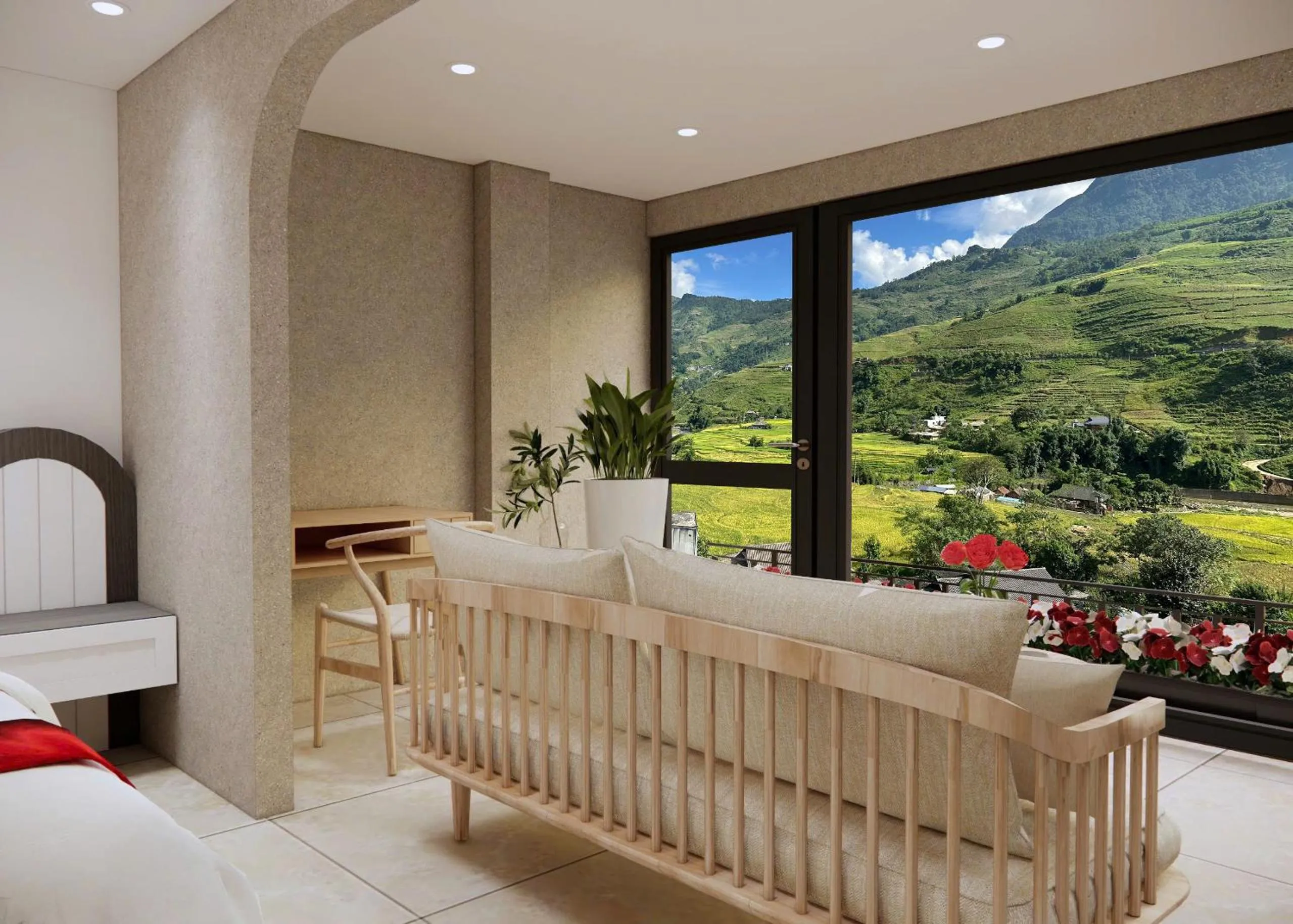 View (from property/room) in En Hotel Sapa