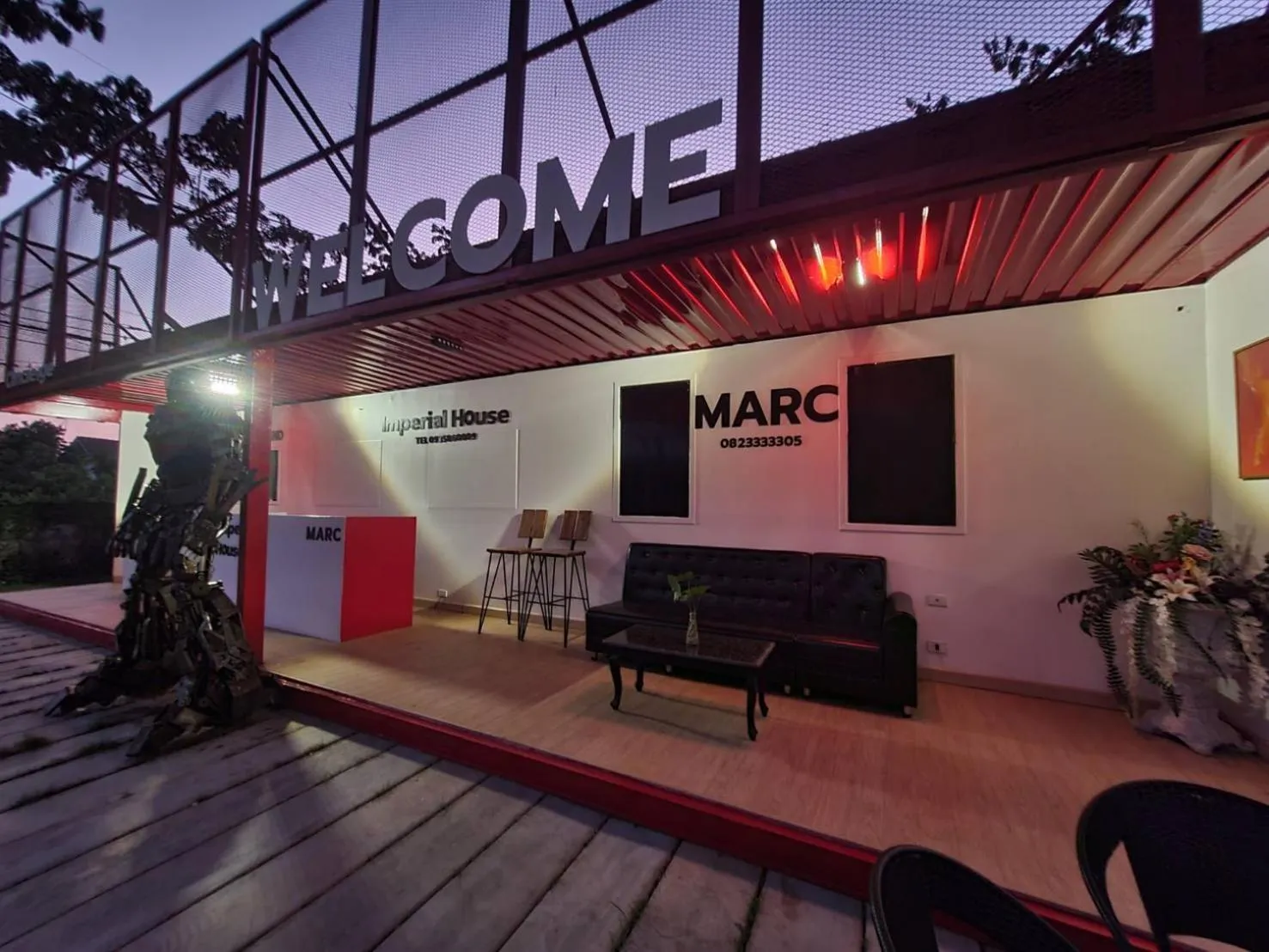 Lobby or reception in Marc Hotel Maesai