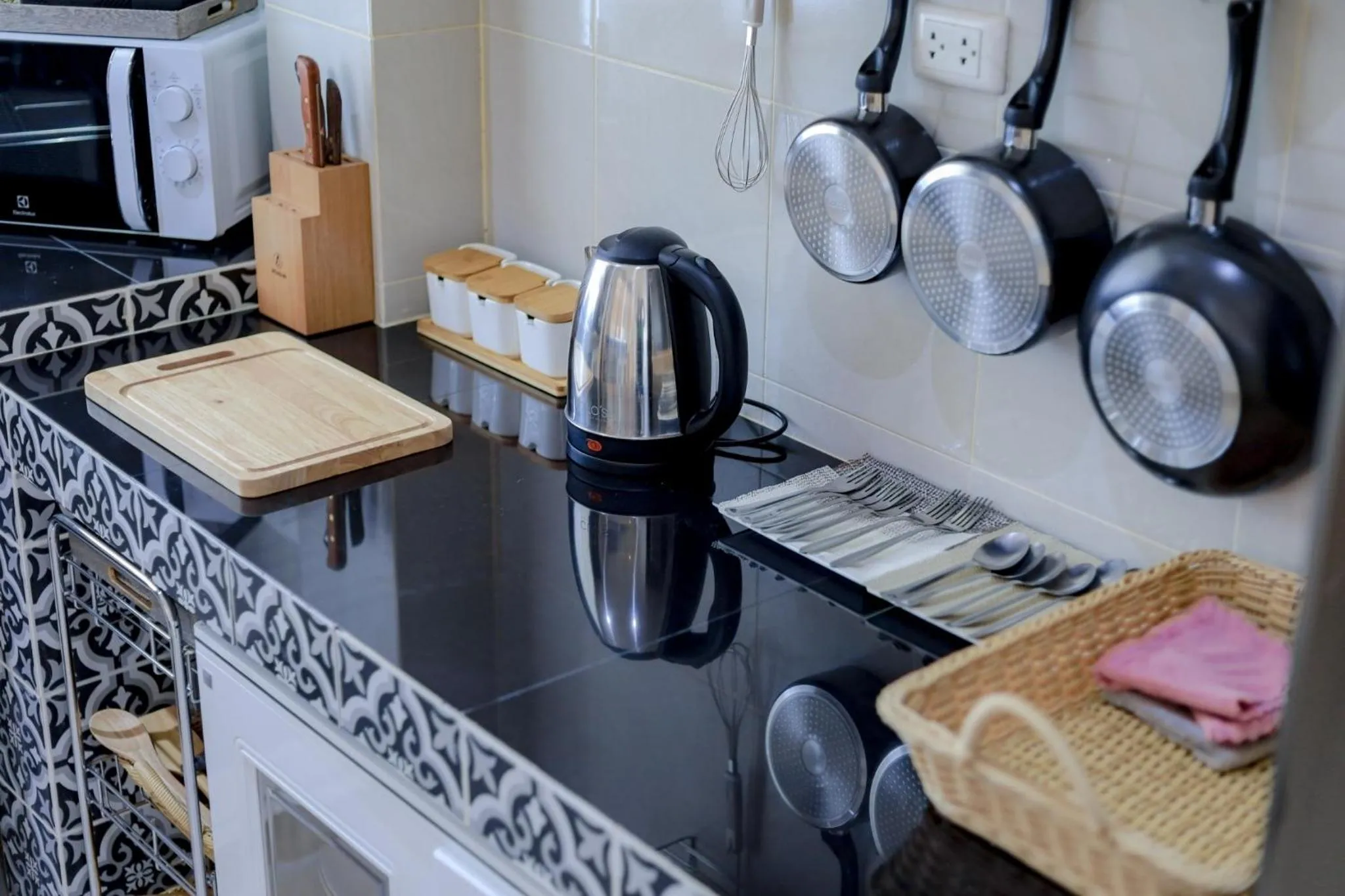 Kitchen or kitchenette in Marc Hotel Maesai