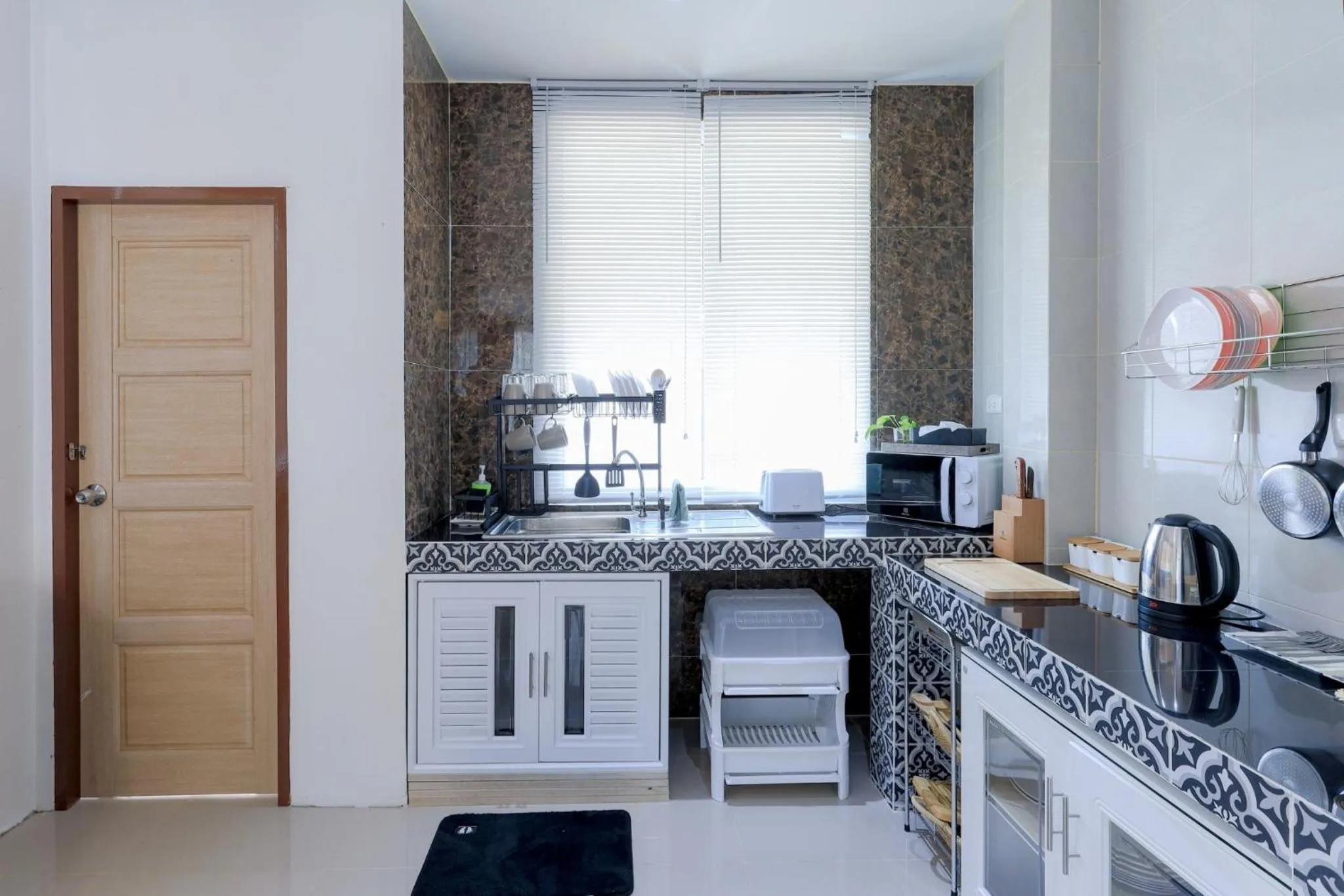 Kitchen or kitchenette in Marc Hotel Maesai