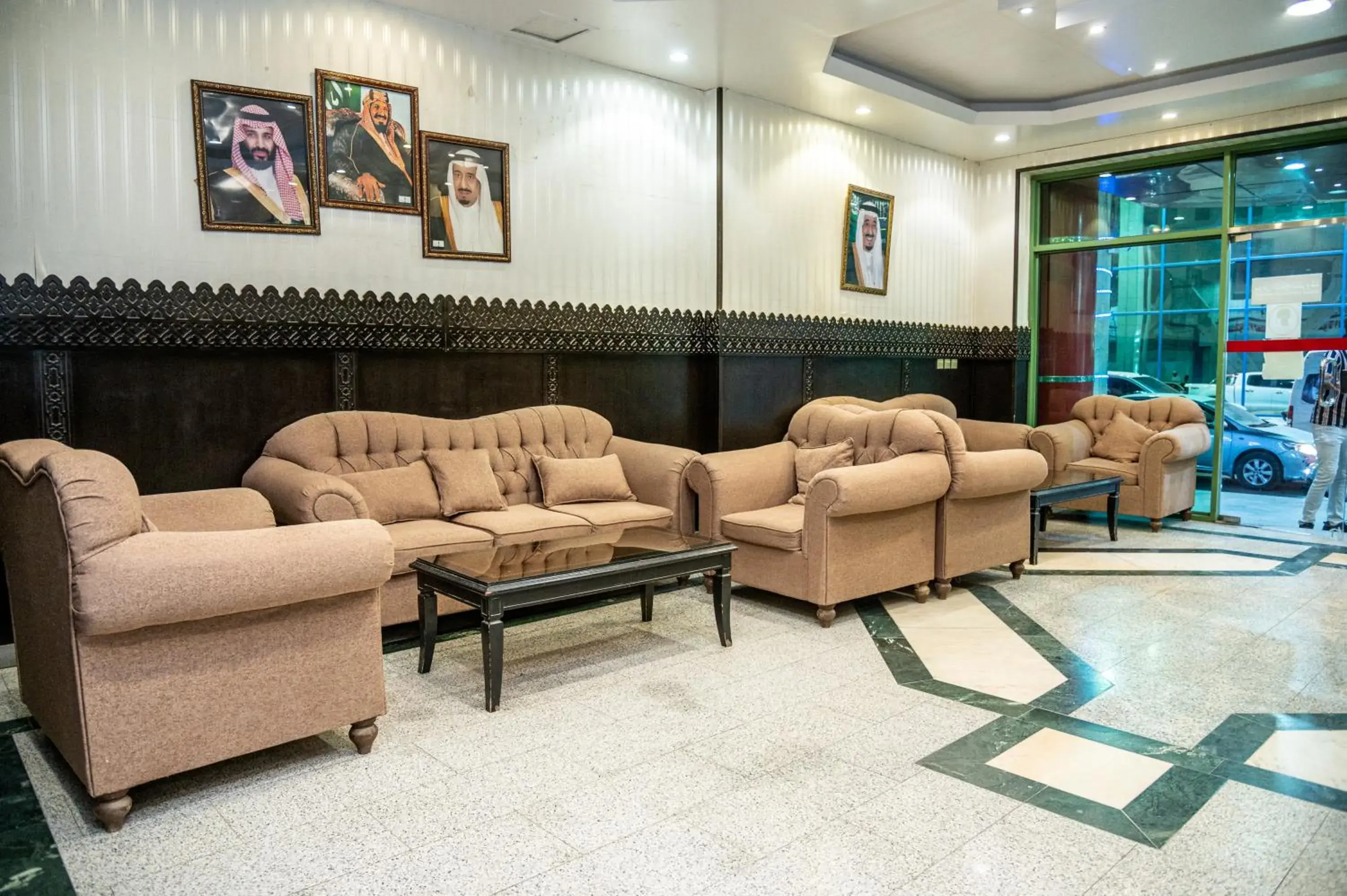 Lobby or reception in Qaser Alhamra Serviced apartments Lobby or reception in Qaser Alhamra Serviced apartments