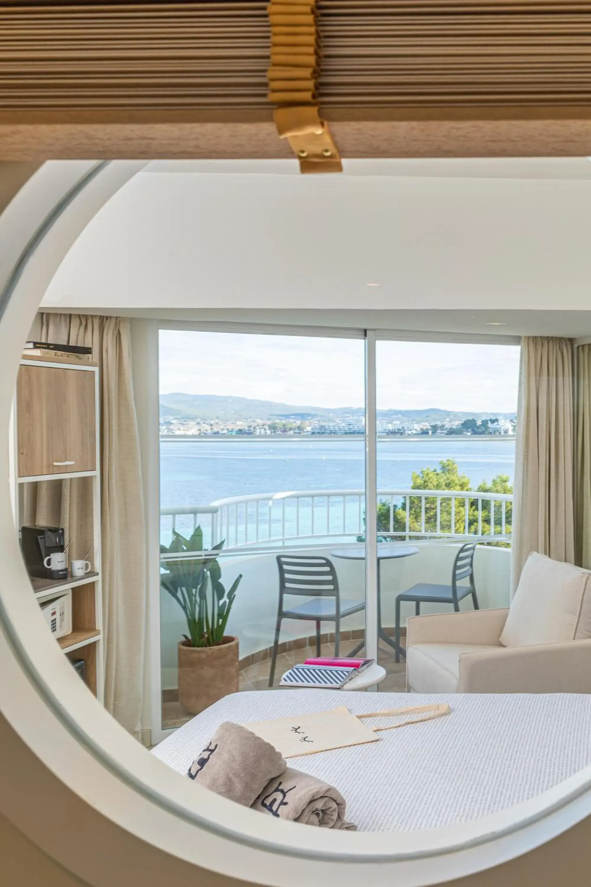 Bedroom in INNSiDE by Meliá Ibiza Beach Bedroom in INNSiDE by Meliá Ibiza Beach