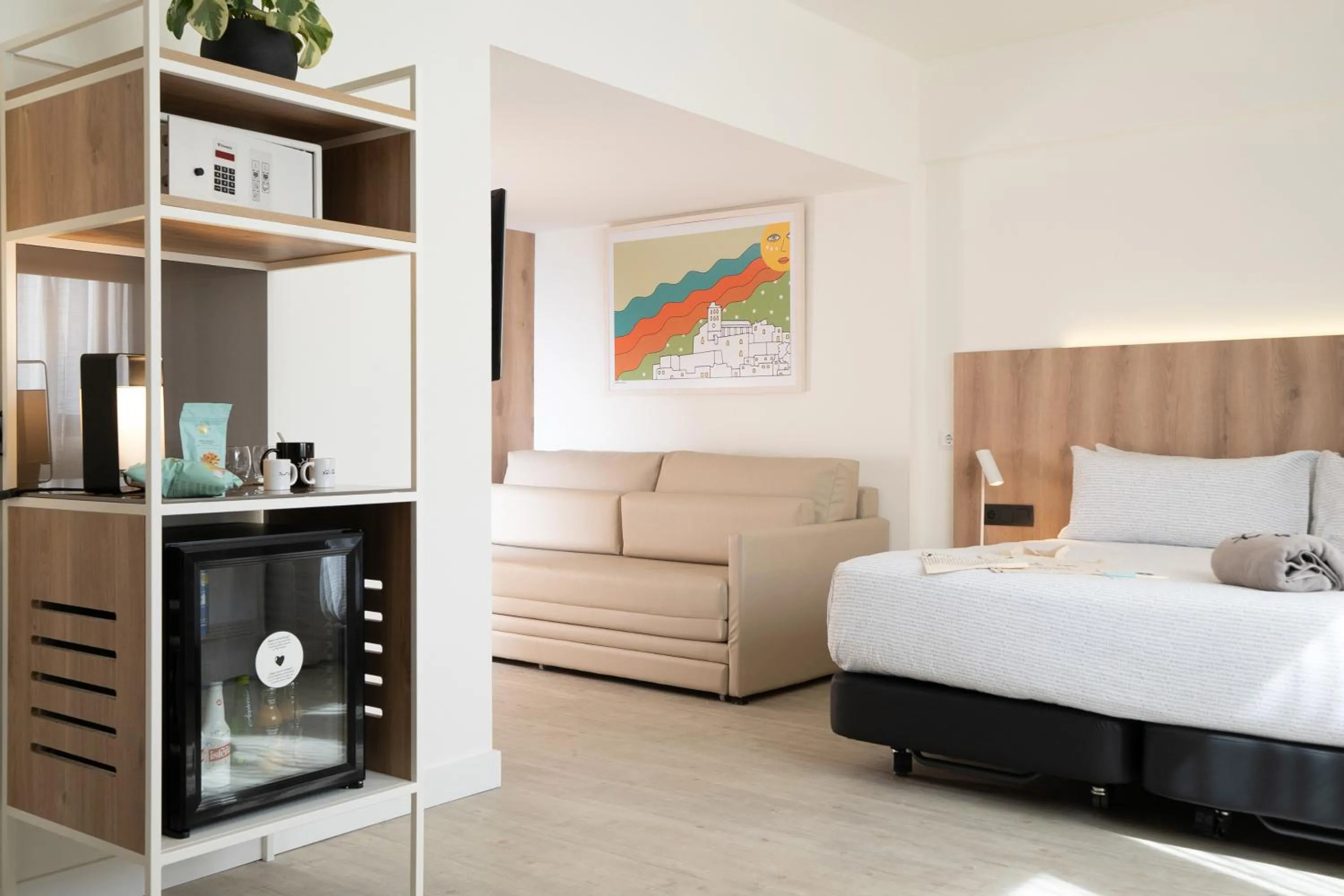 Bed in INNSiDE by Meliá Ibiza Beach