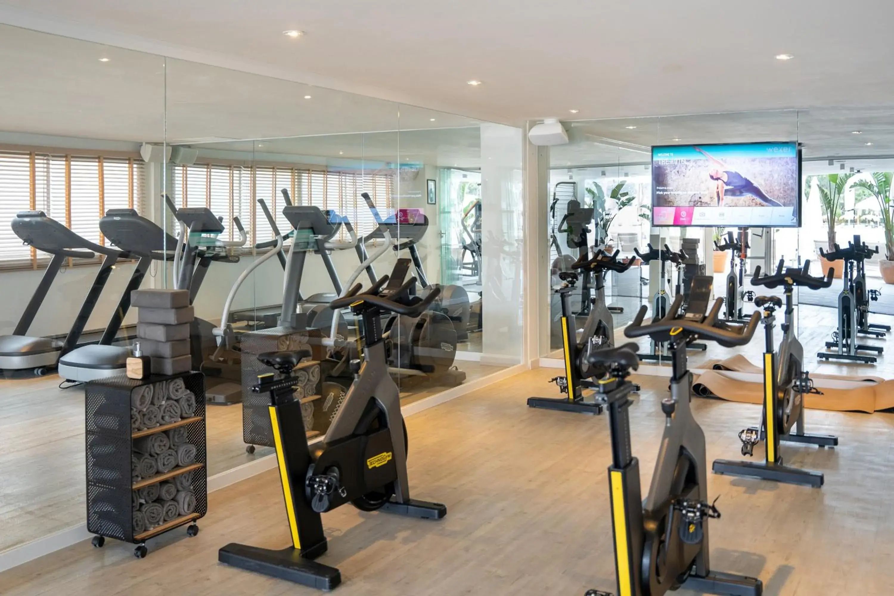 Fitness centre/facilities in INNSiDE by Meliá Ibiza Beach Fitness centre/facilities in INNSiDE by Meliá Ibiza Beach