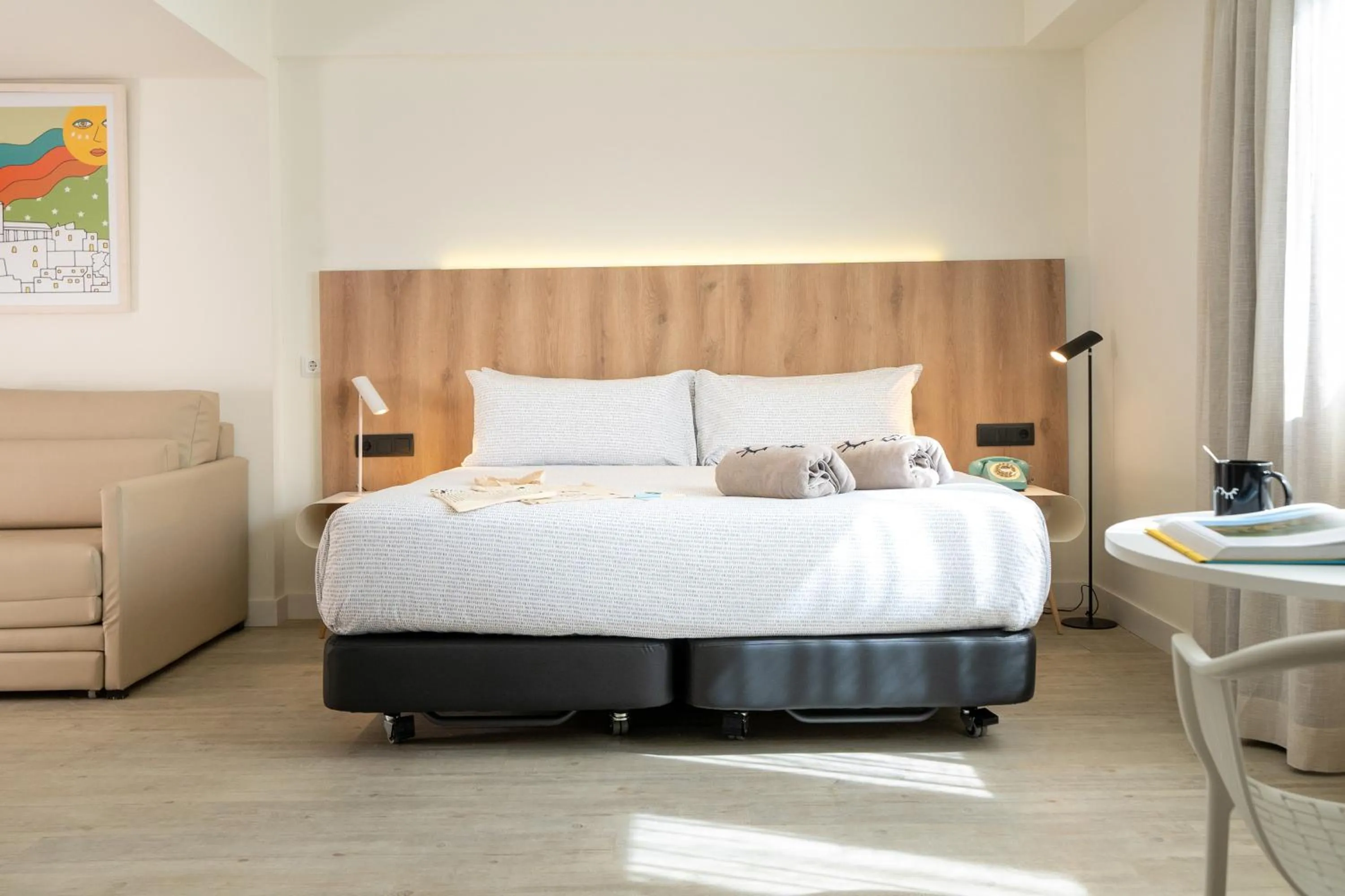 Bed in INNSiDE by Meliá Ibiza Beach