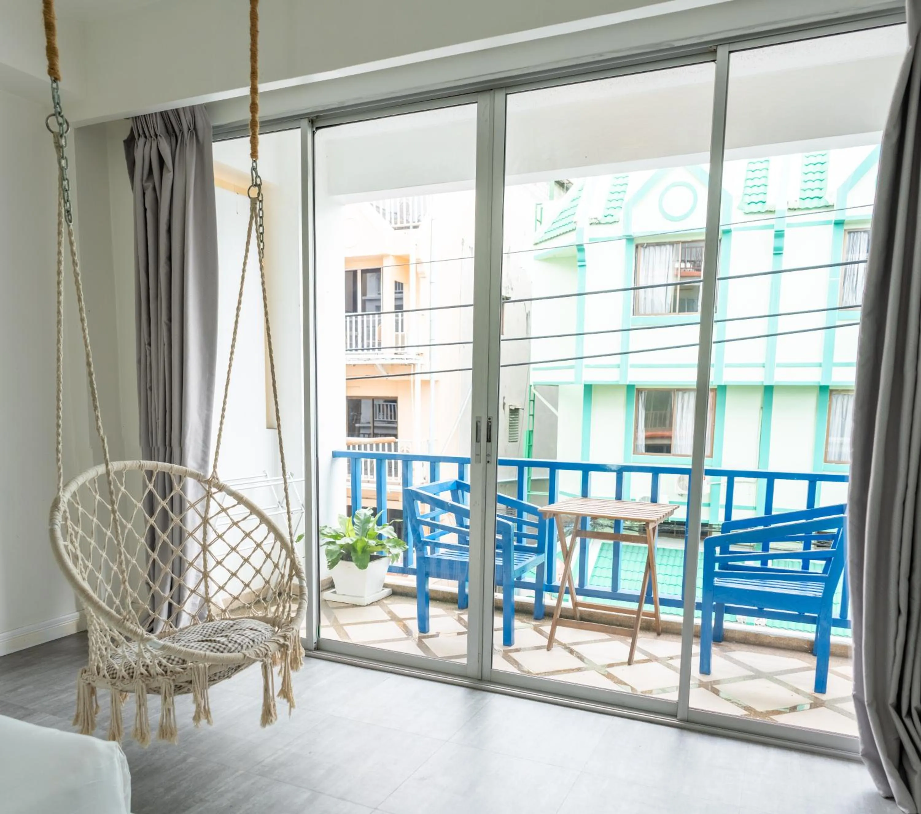 Balcony/Terrace in Meow Cat Cafe & Hotel