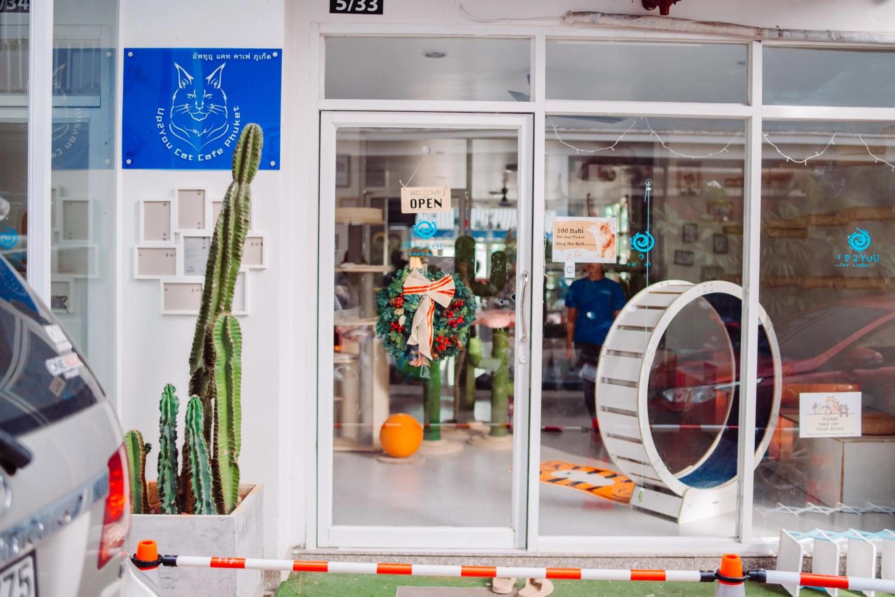 Property building in Meow Cat Cafe & Hotel