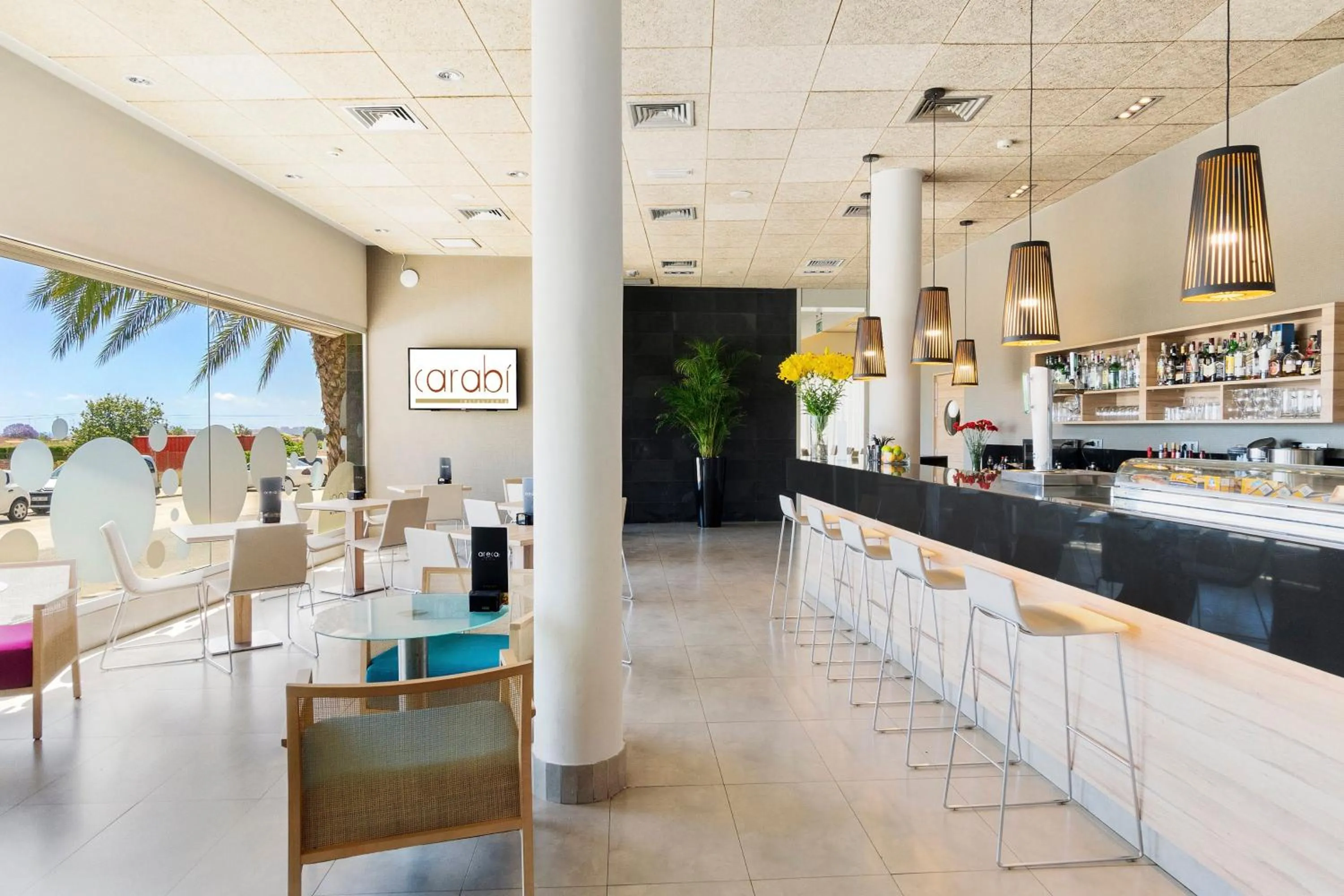 Lobby or reception in Hotel Areca