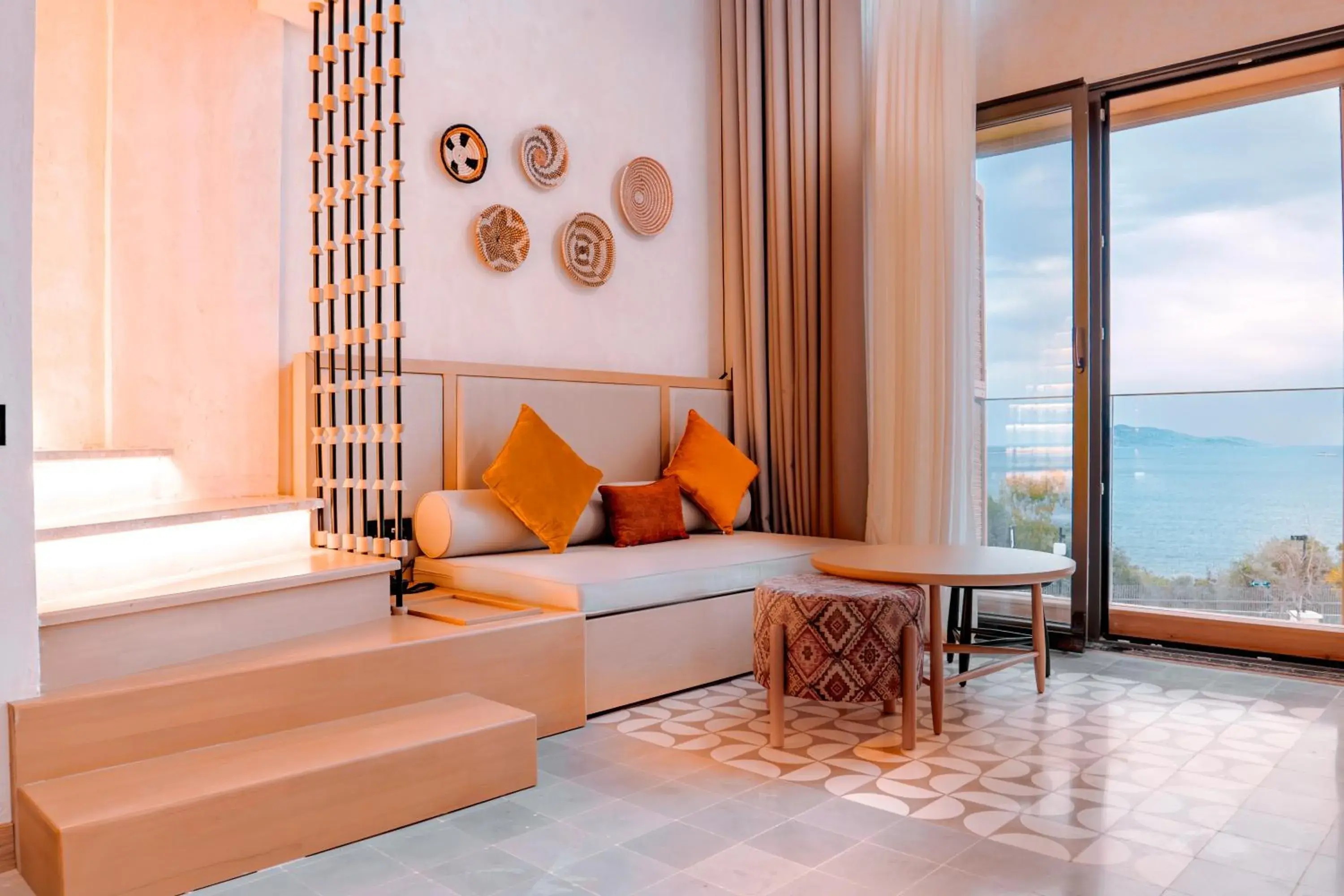 Living room, Bed in Novva Hotels Kas Living room, Bed in Novva Hotels Kas