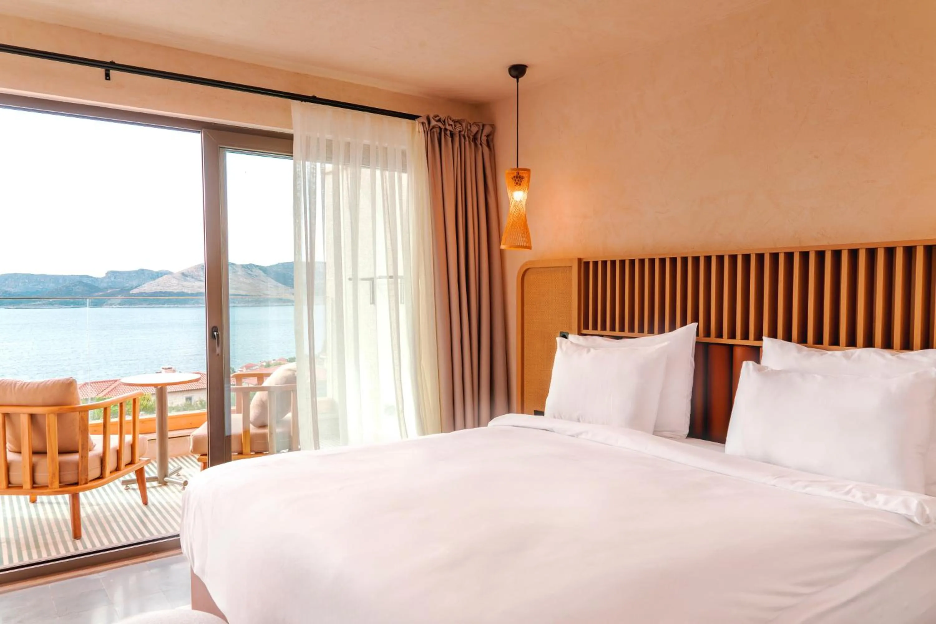 Bed in Novva Hotels Kas